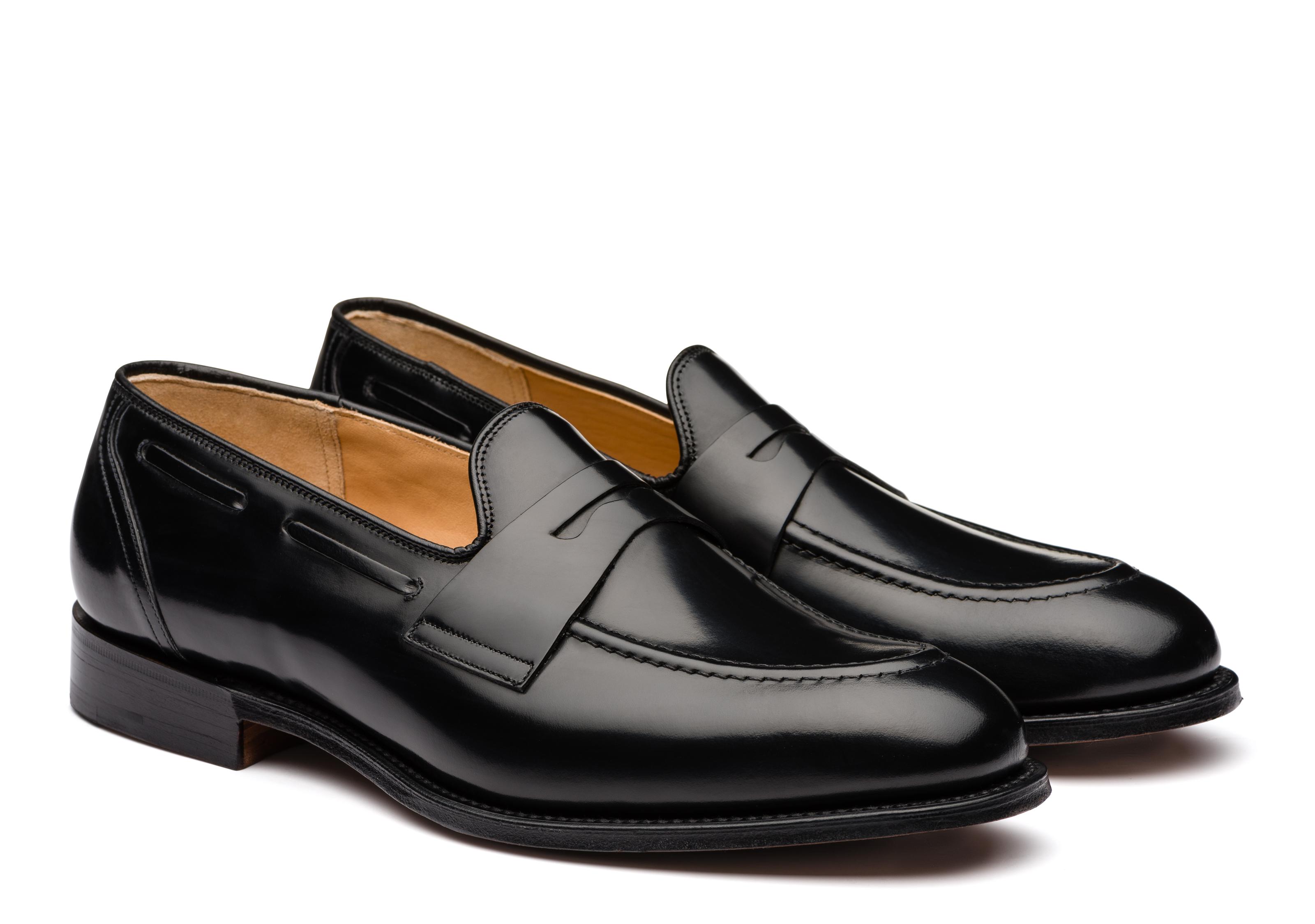 Church's Leather Polished Binder Loafer in Black for Men - Lyst