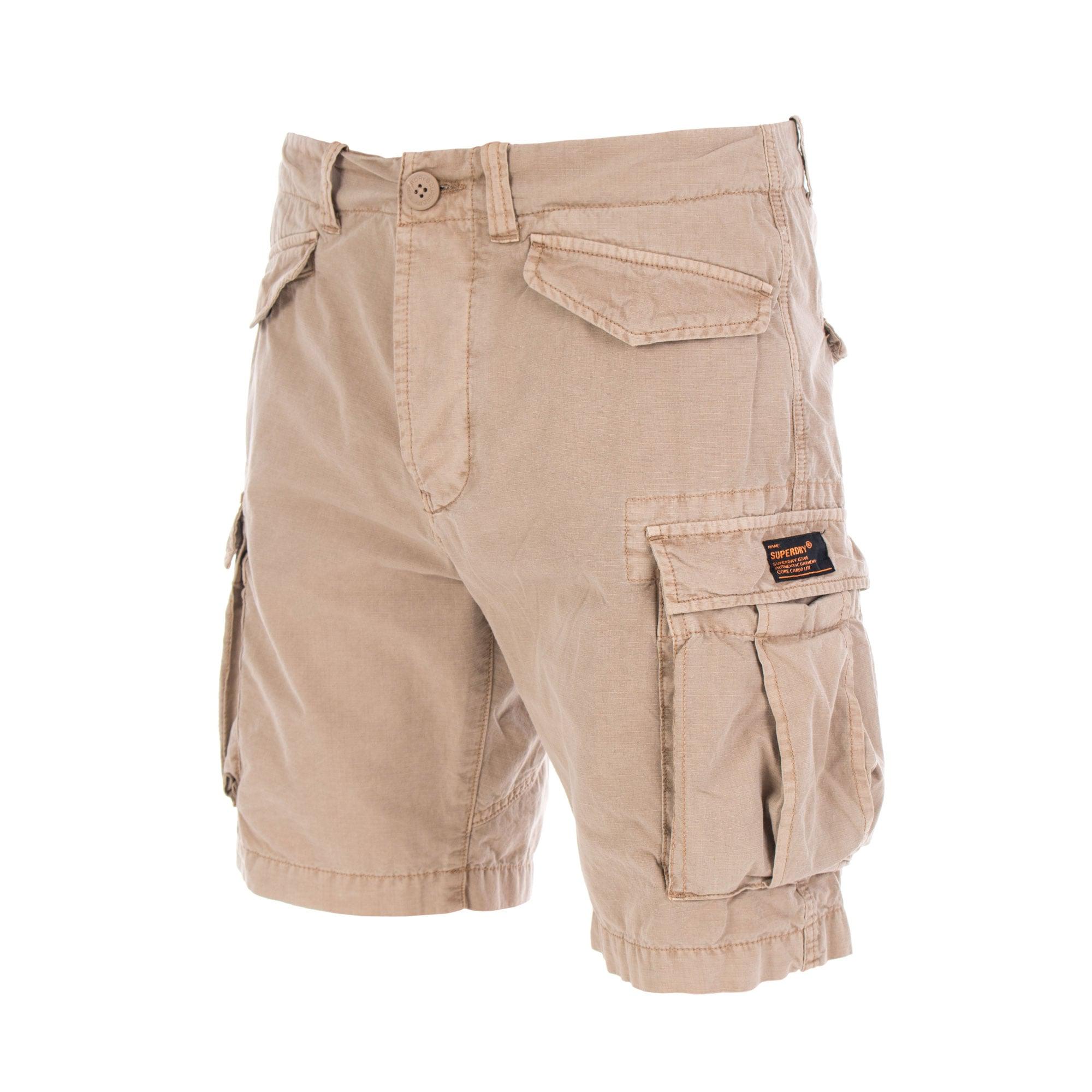 Superdry Cotton Core Lite Ripstop Cargo Shorts in Beige (Natural) for ...