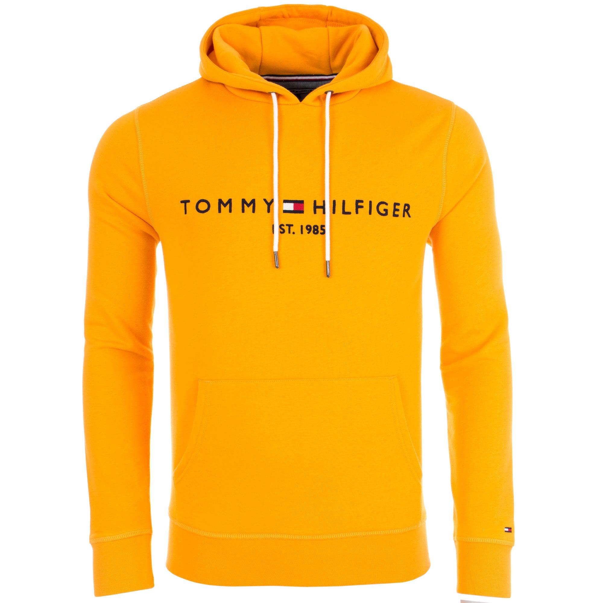 tommy hilfiger mustard hoodie