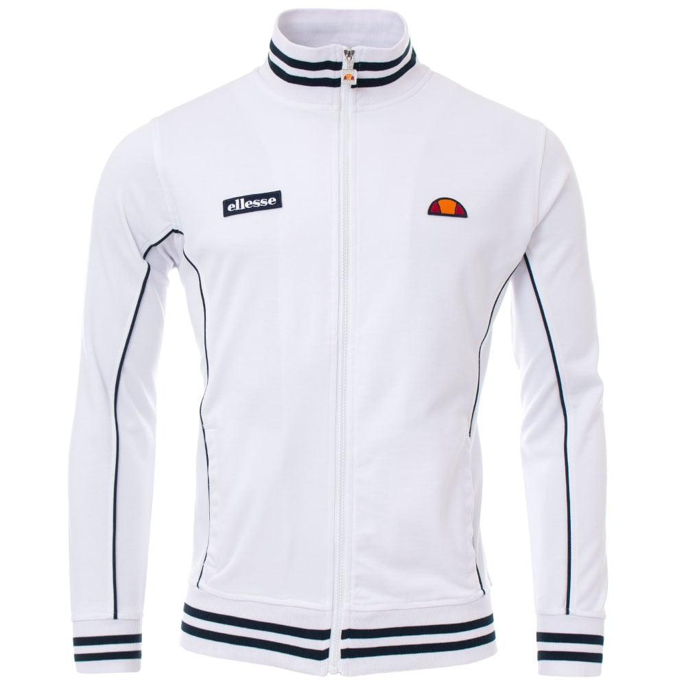 ellesse track top white