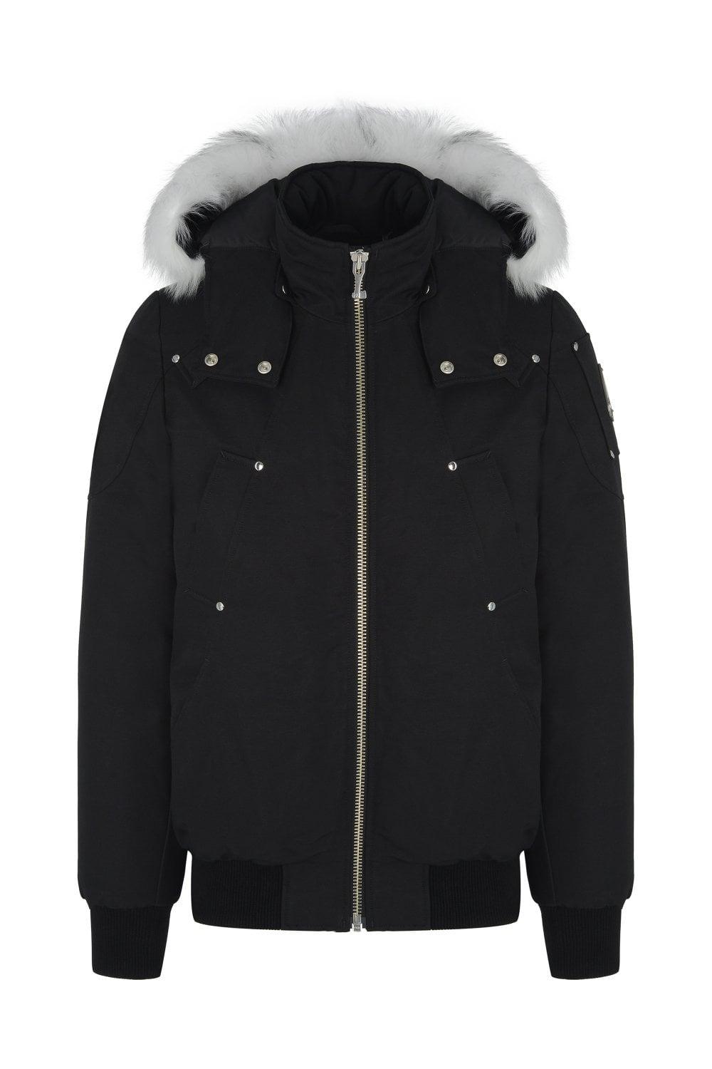 Moose Knuckles Men s Black Original Ballistic Bomber jackets jackets