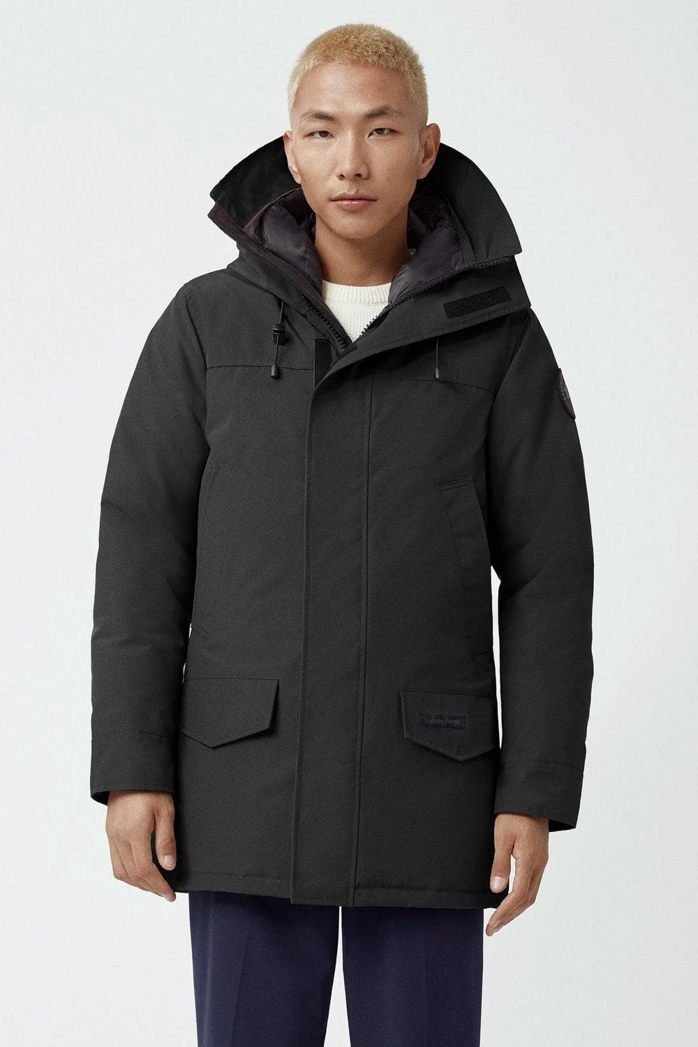 Canada Goose Langford Parka Fusion Fit With Fur in Black for Men Lyst UK
