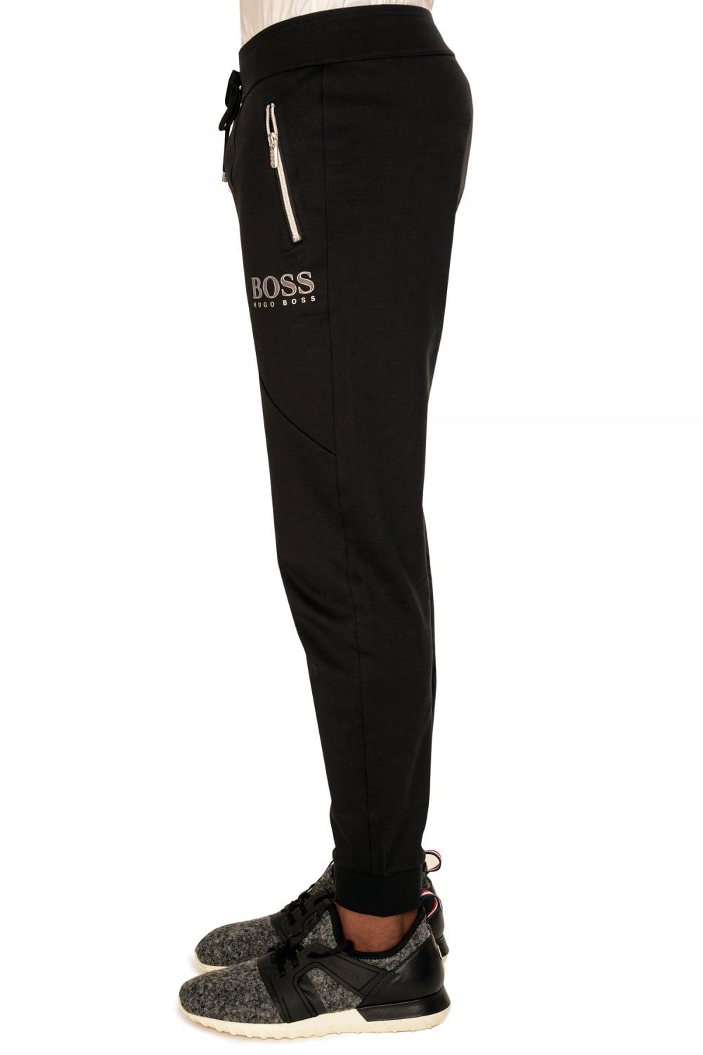 black and gold hugo boss joggers