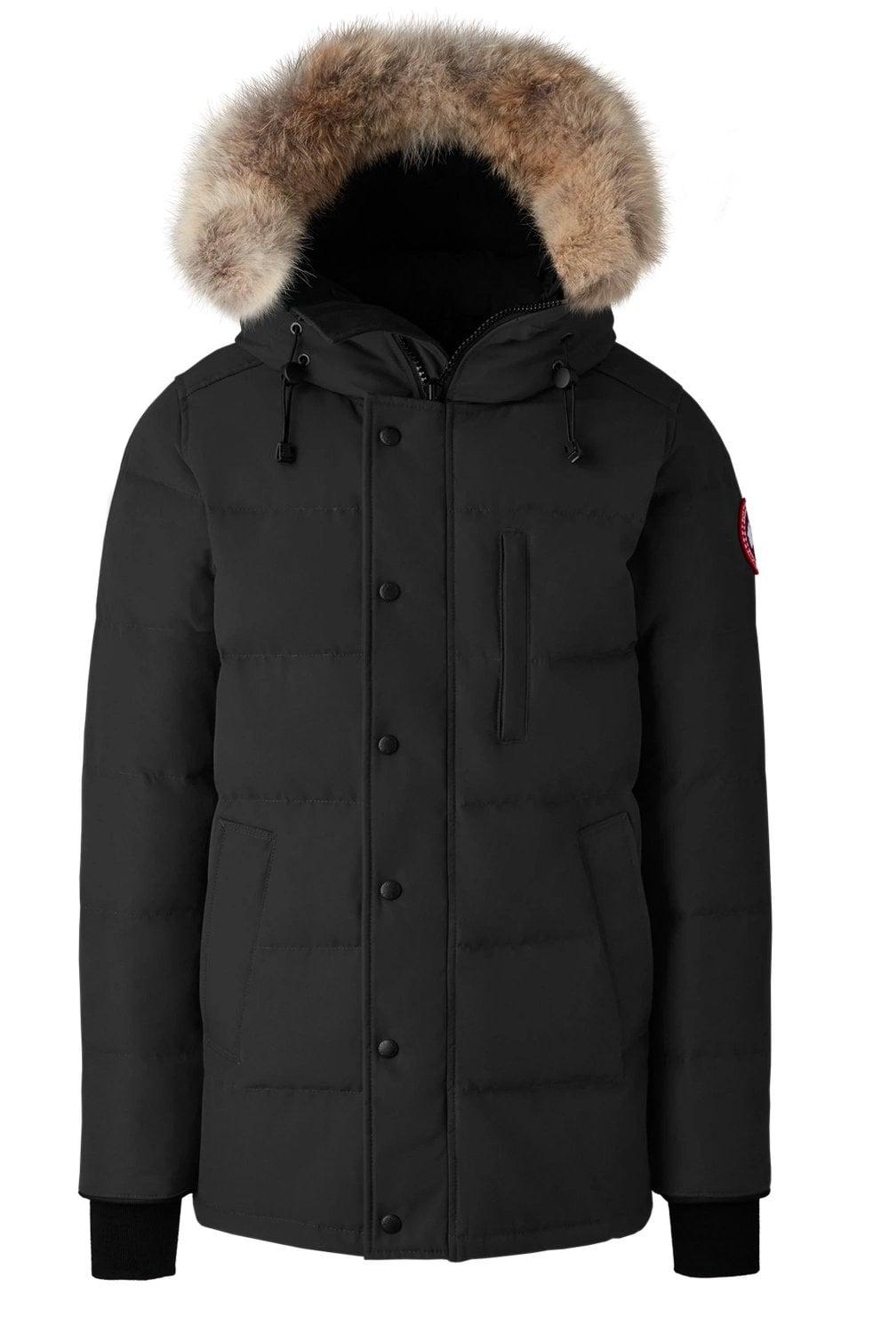 Canada Goose Carson Parka Fusion Fit With Fur in Black for Men