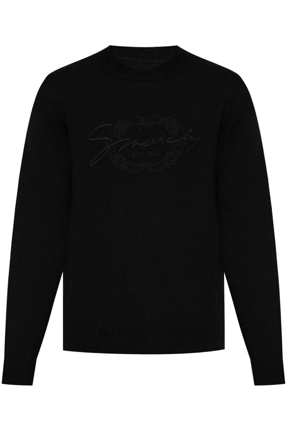 Embroidered Jumper Givenchy Knitted Jumper Givenchy Branded