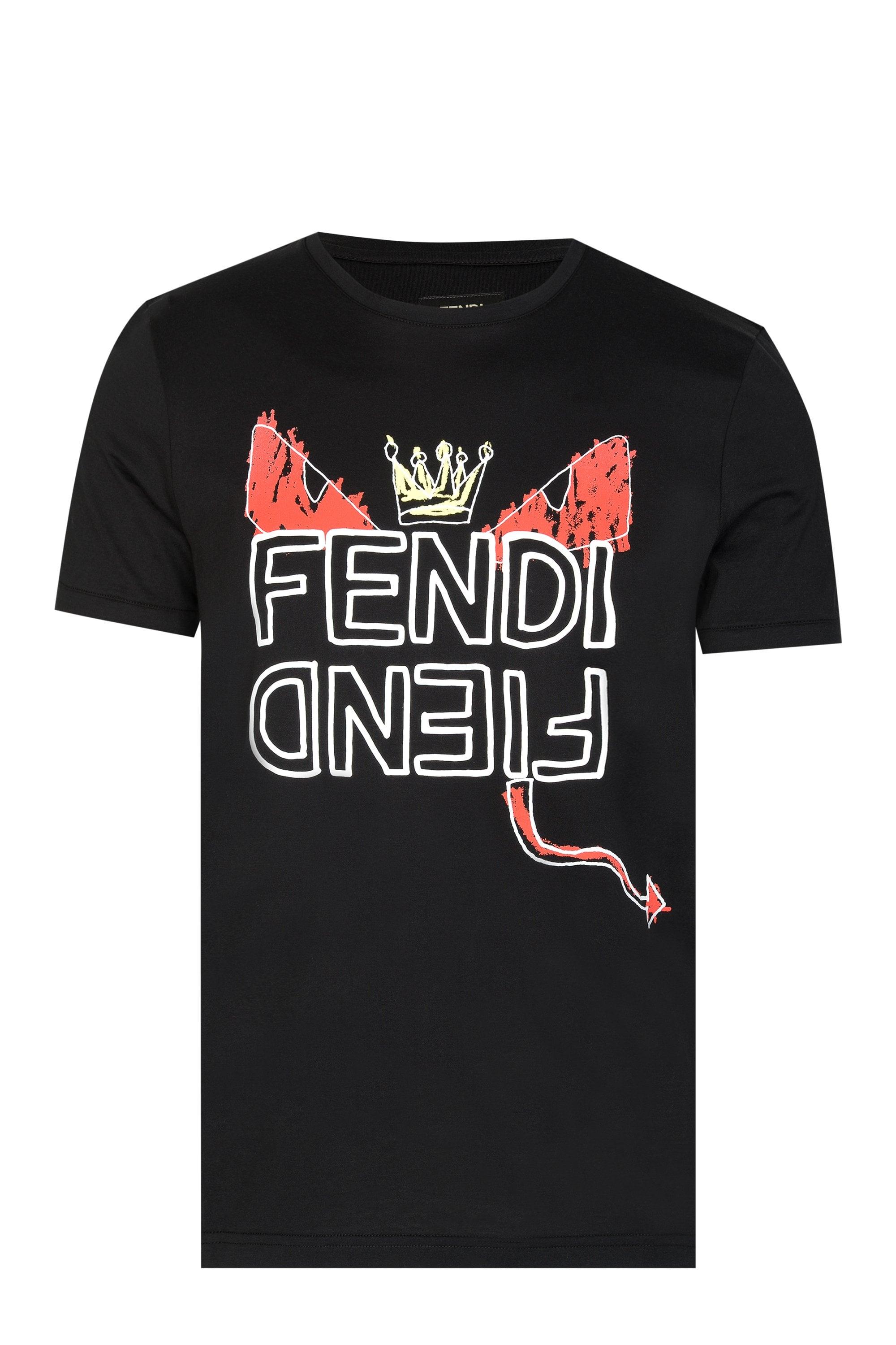 Fendi devil t shirt Clearance