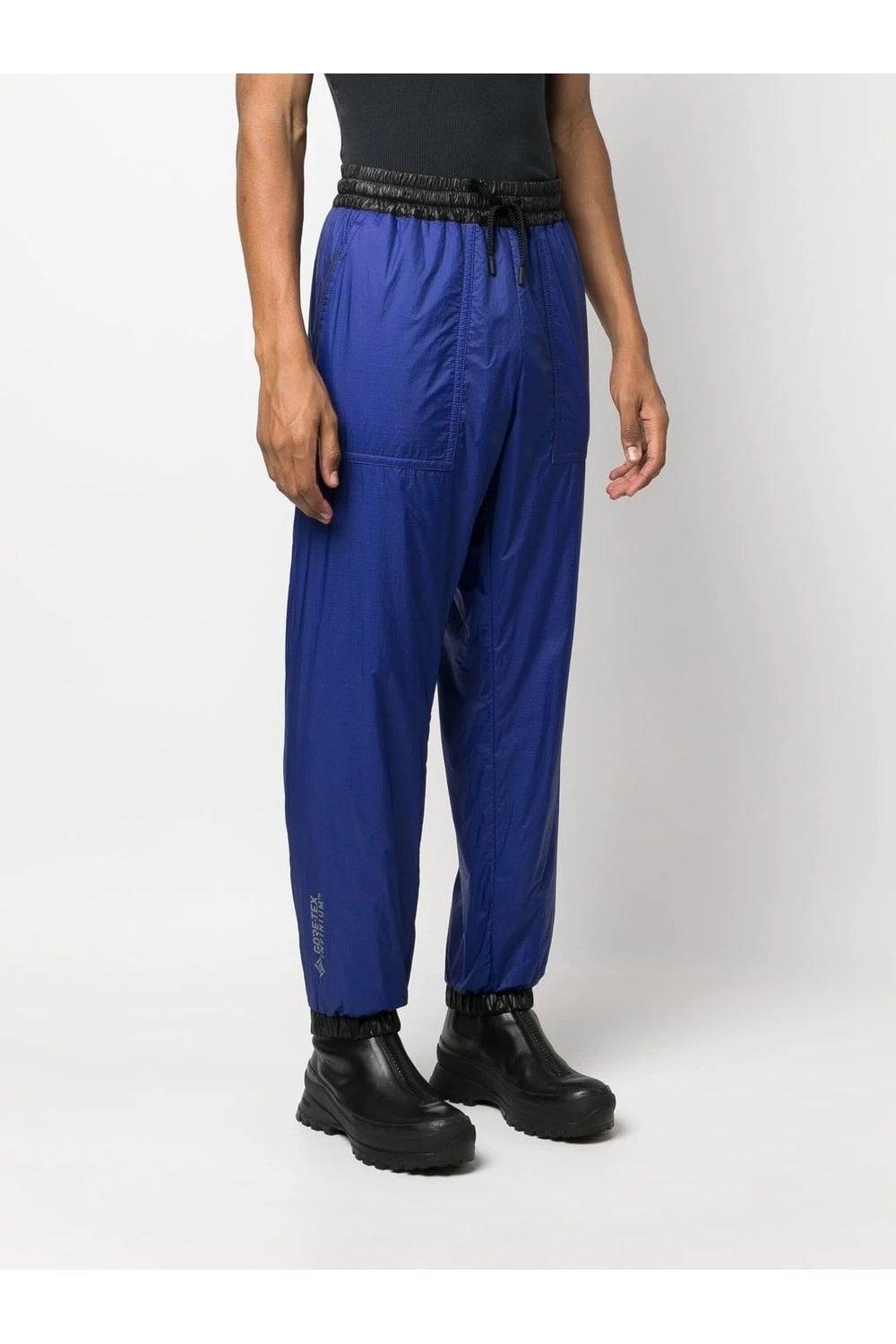Moncler Cuffed Jersey Joggers in Blue for Men Lyst UK