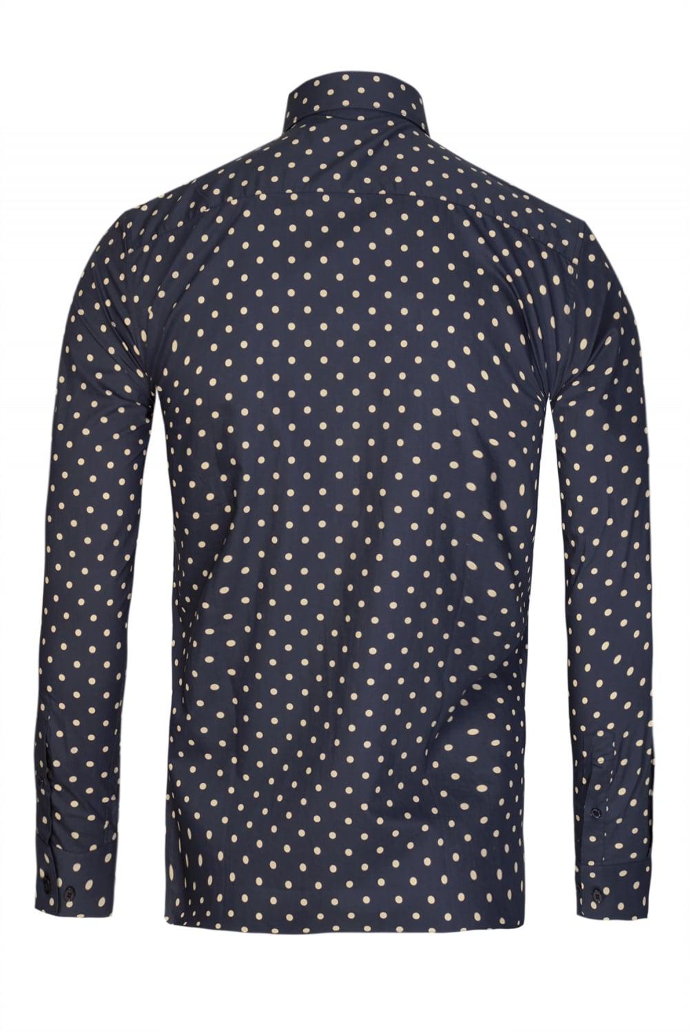 burberry polka dot shirt