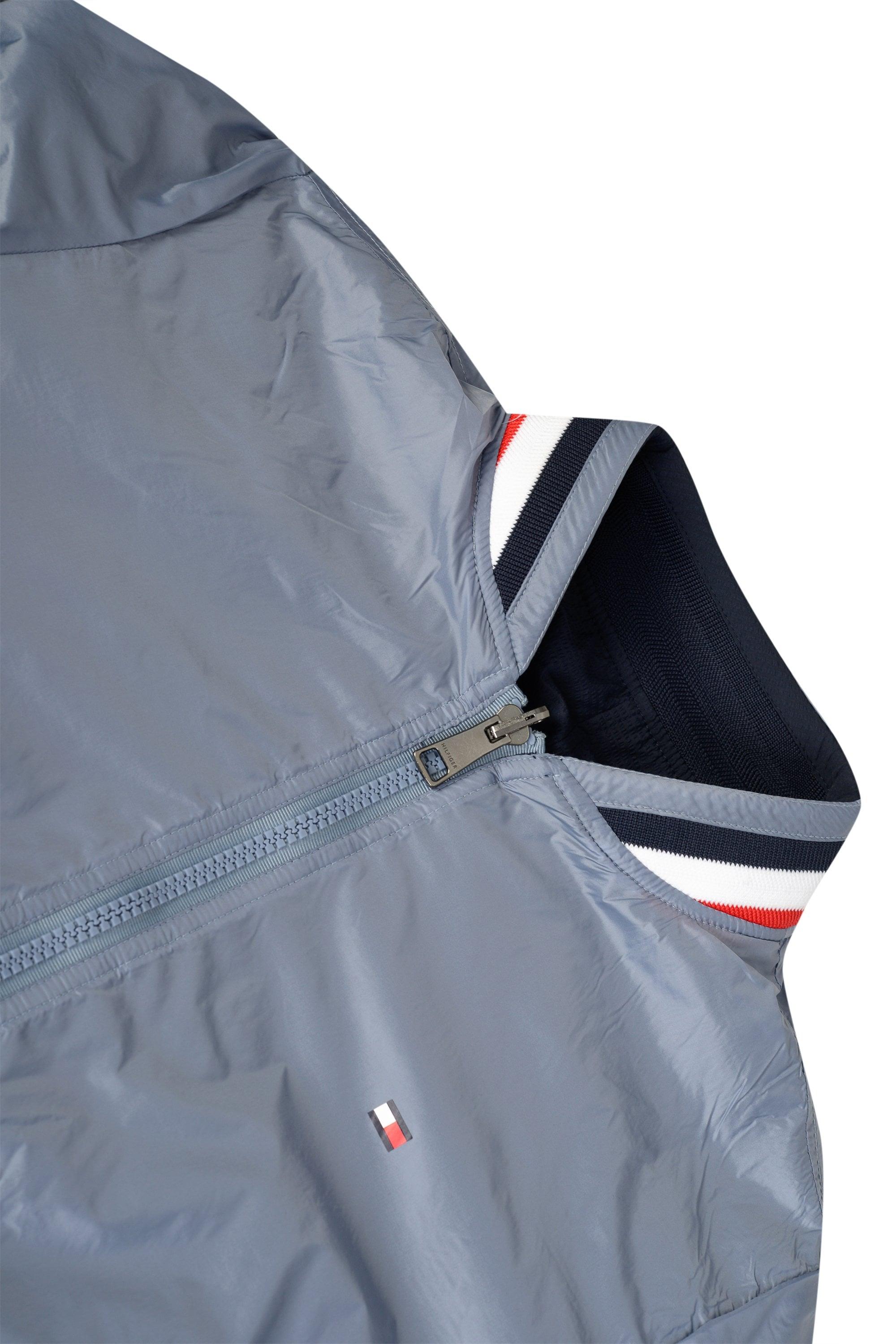 tommy hilfiger reversible nylon bomber jacket