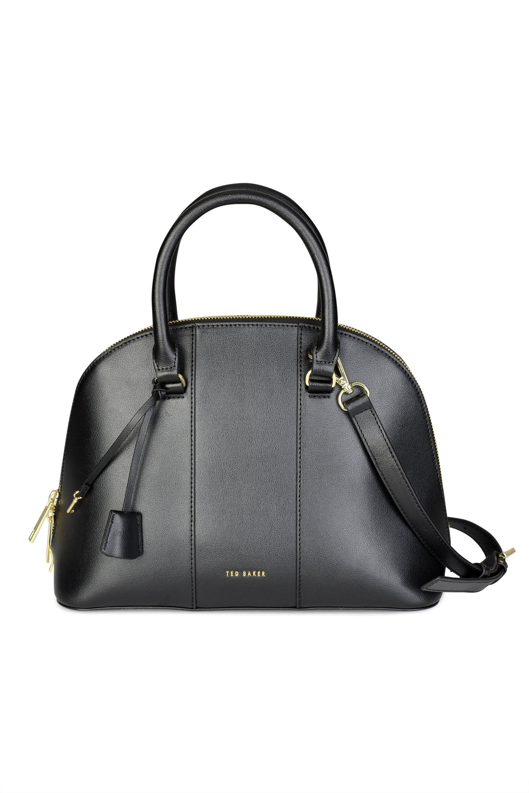 Ted Baker Kaitiee Leather Dome Tote in Black Lyst UK