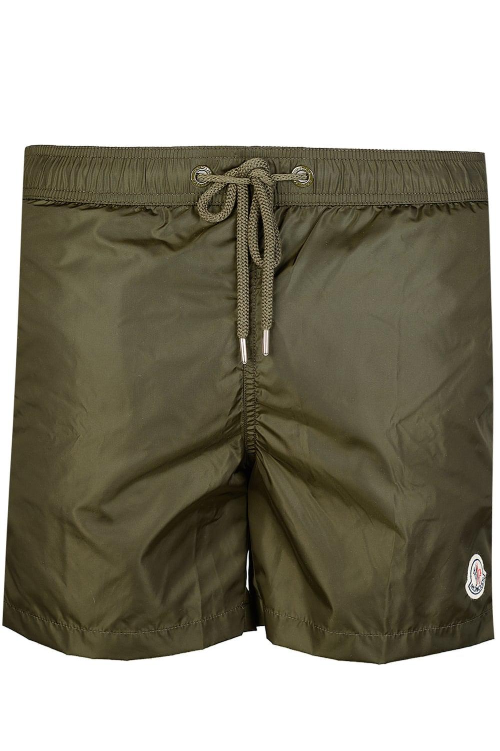 Moncler khaki swim shorts Clearance
