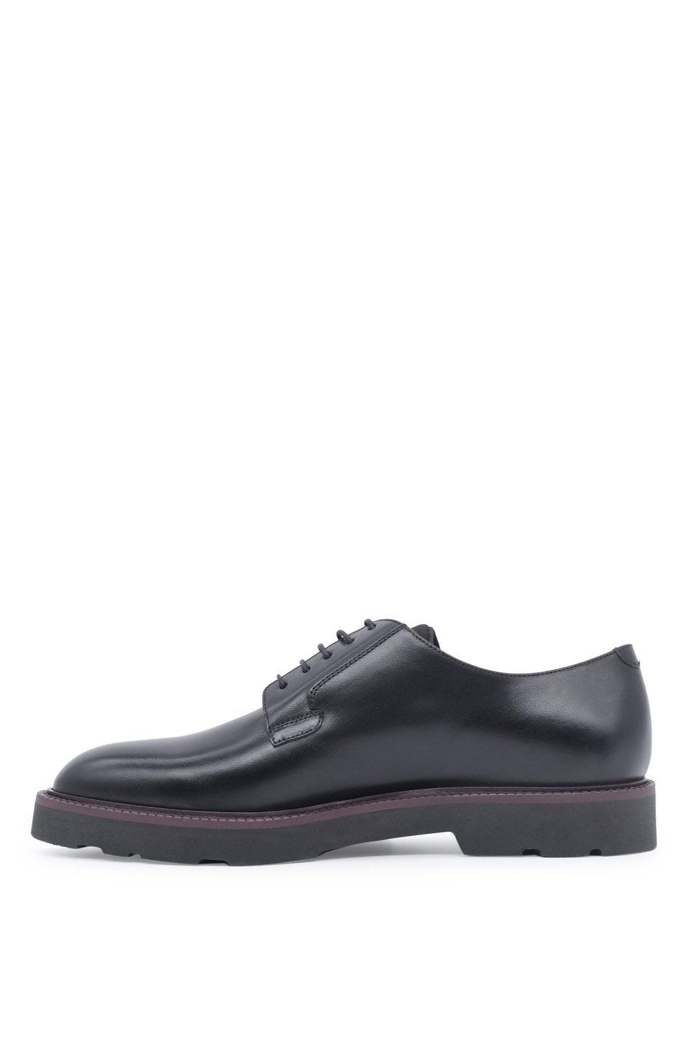 Paul Smith Ras Leather Shoes in Grey for Men Lyst UK