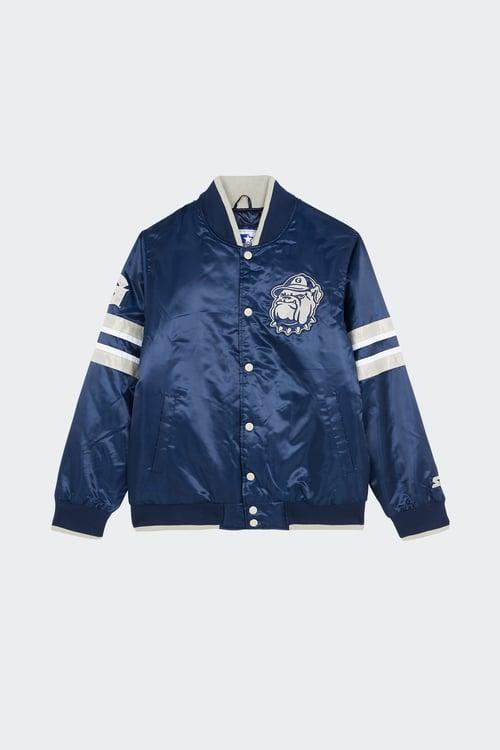 Veste Légère Starter Homme Taille S Bleu Marine – Style Années 90, Occasion Avec Défaut
