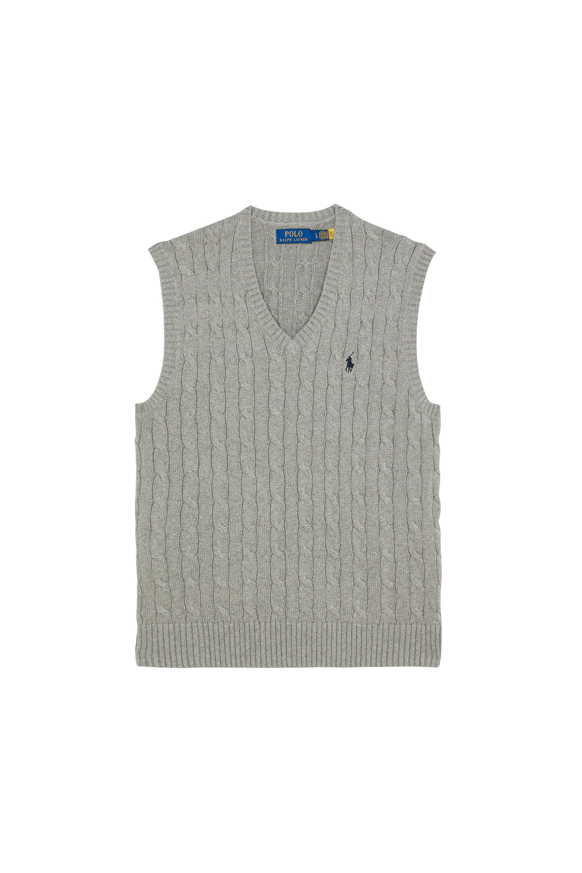 Pull ralph lauren sans manche hotsell