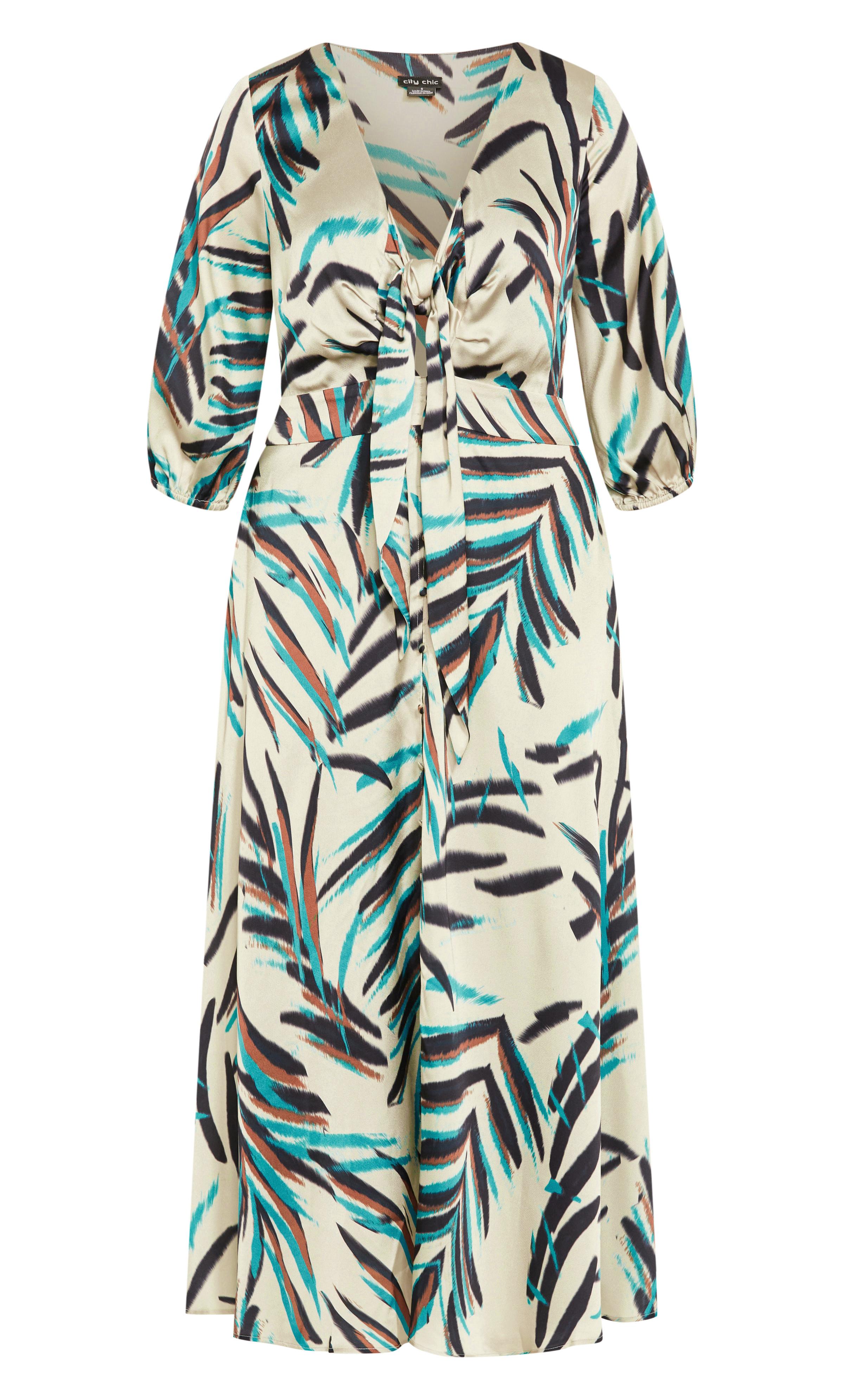 City Chic Plus Size Leanna Maxi Tan Dress in White | Lyst