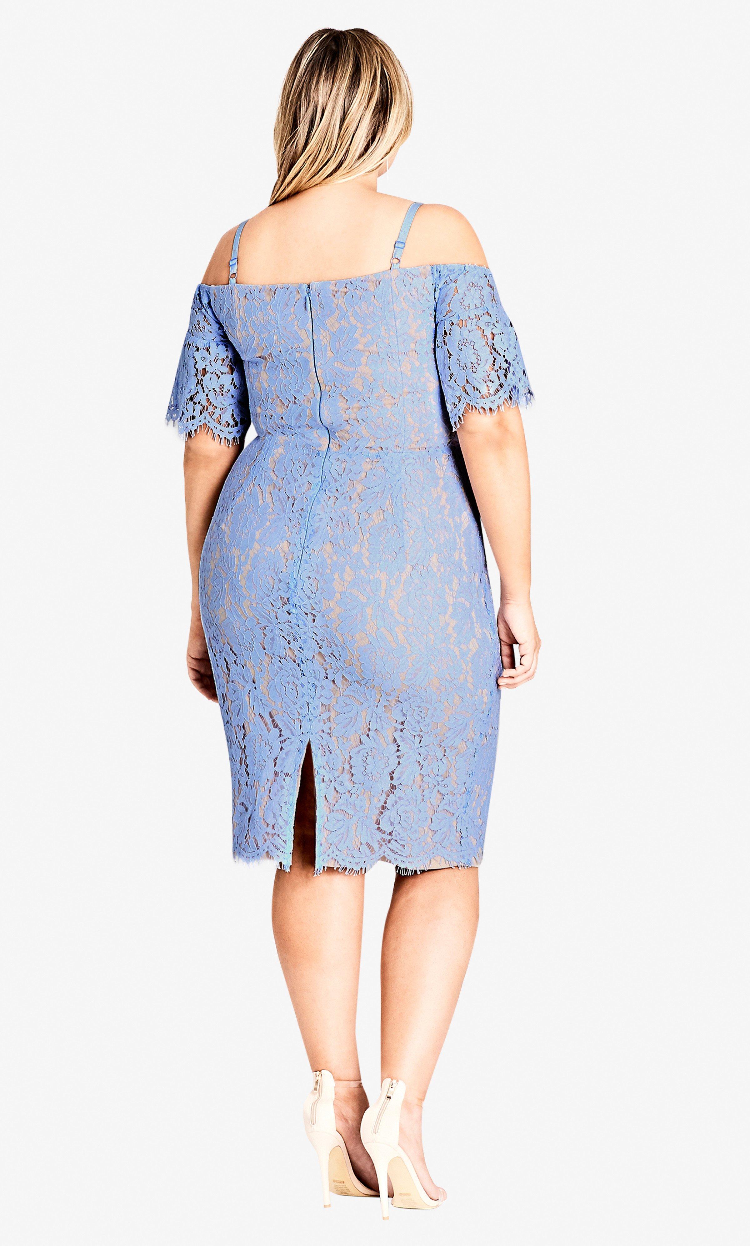 City chic lace whisper dress Outlet