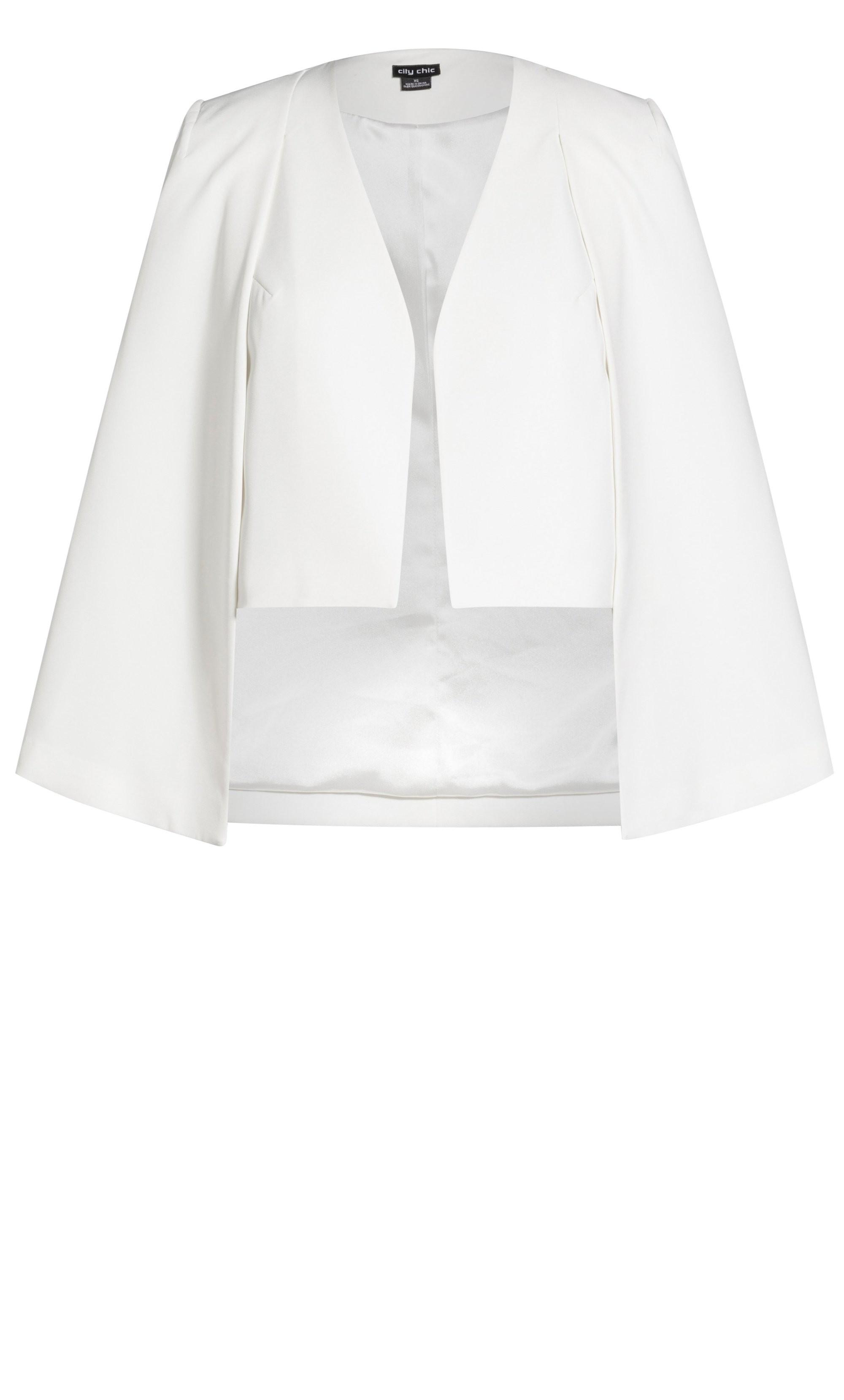 city chic cape jacket