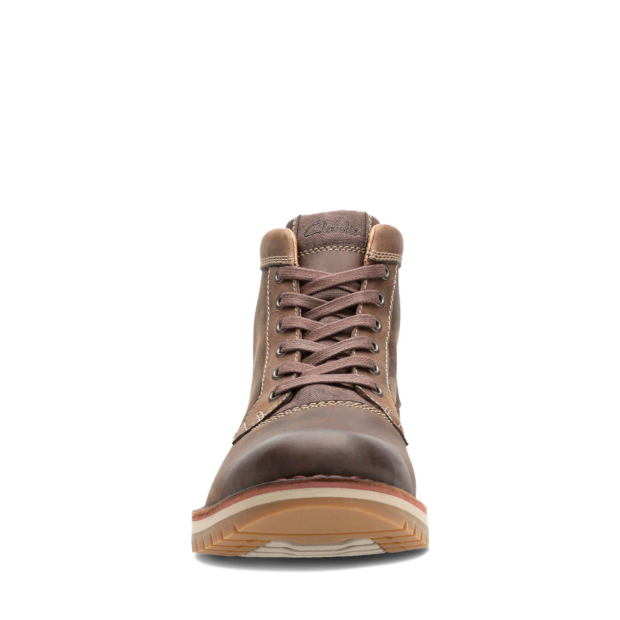 clarks varby top mens lace up ankle boots