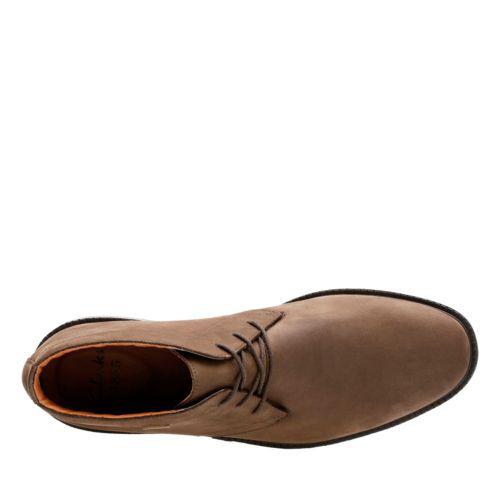 clarks chilver hi gtx dark brown nubuck