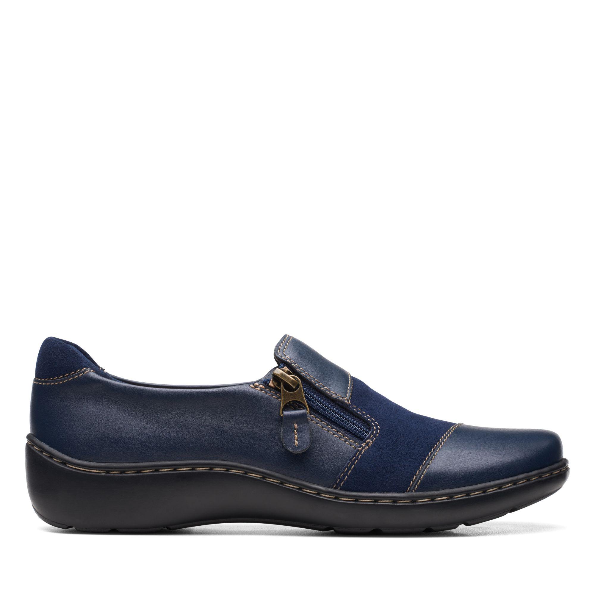 Clarks Cora Harbor in Blue Lyst