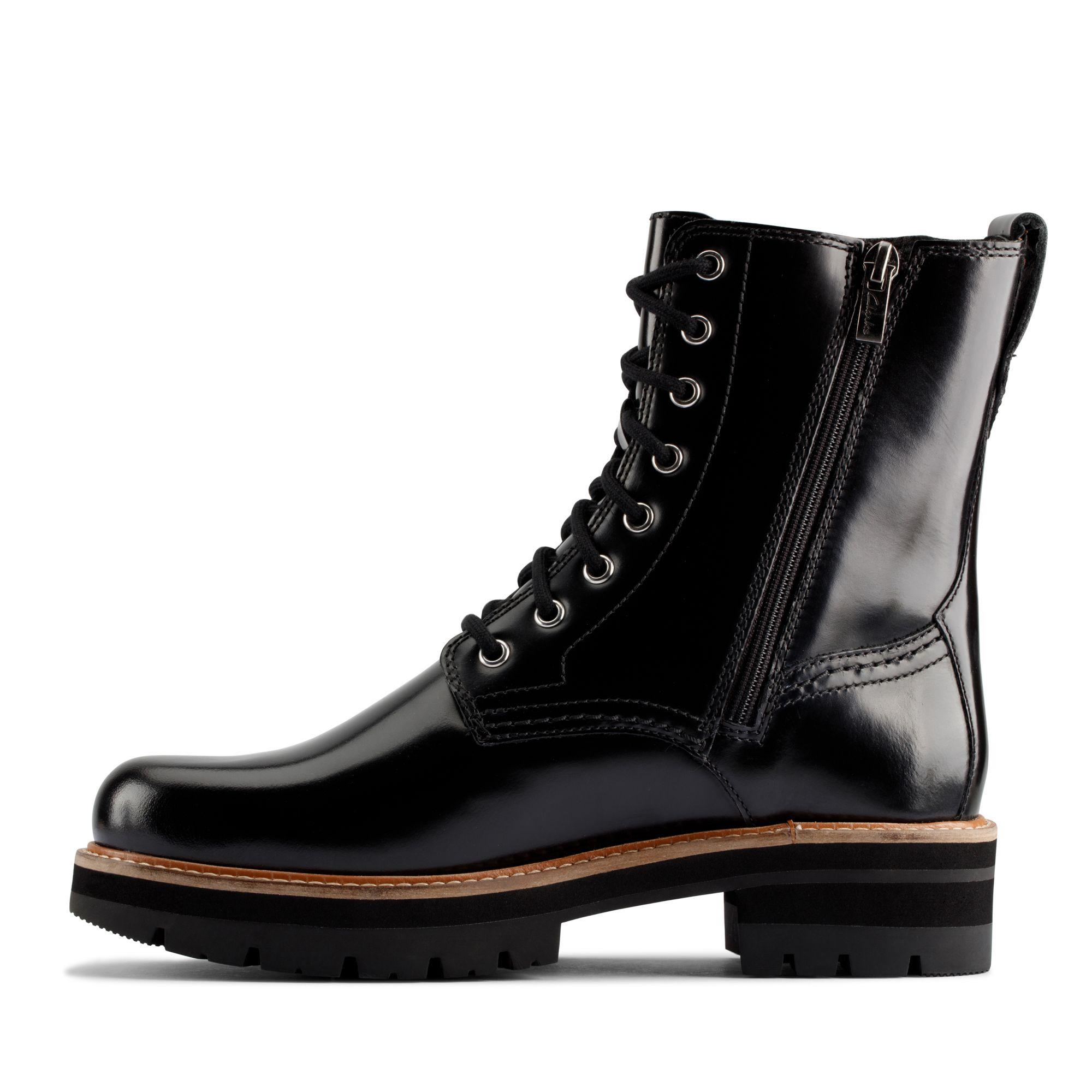 orianna sporty black leather