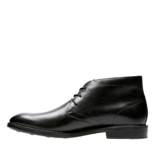 Clarks Leather Chilver Hi Gtx in Black Leather (Black) for Men - Lyst