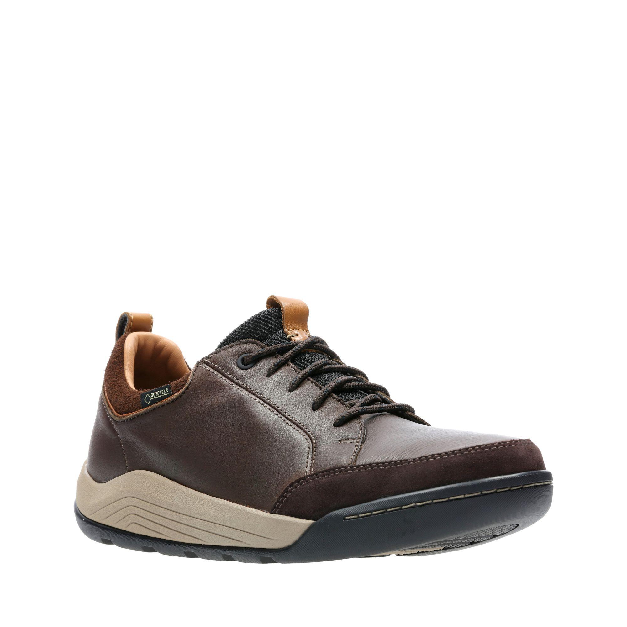 Clarks Ashcombe Bay Gore-tex in Brown for Men | Lyst
