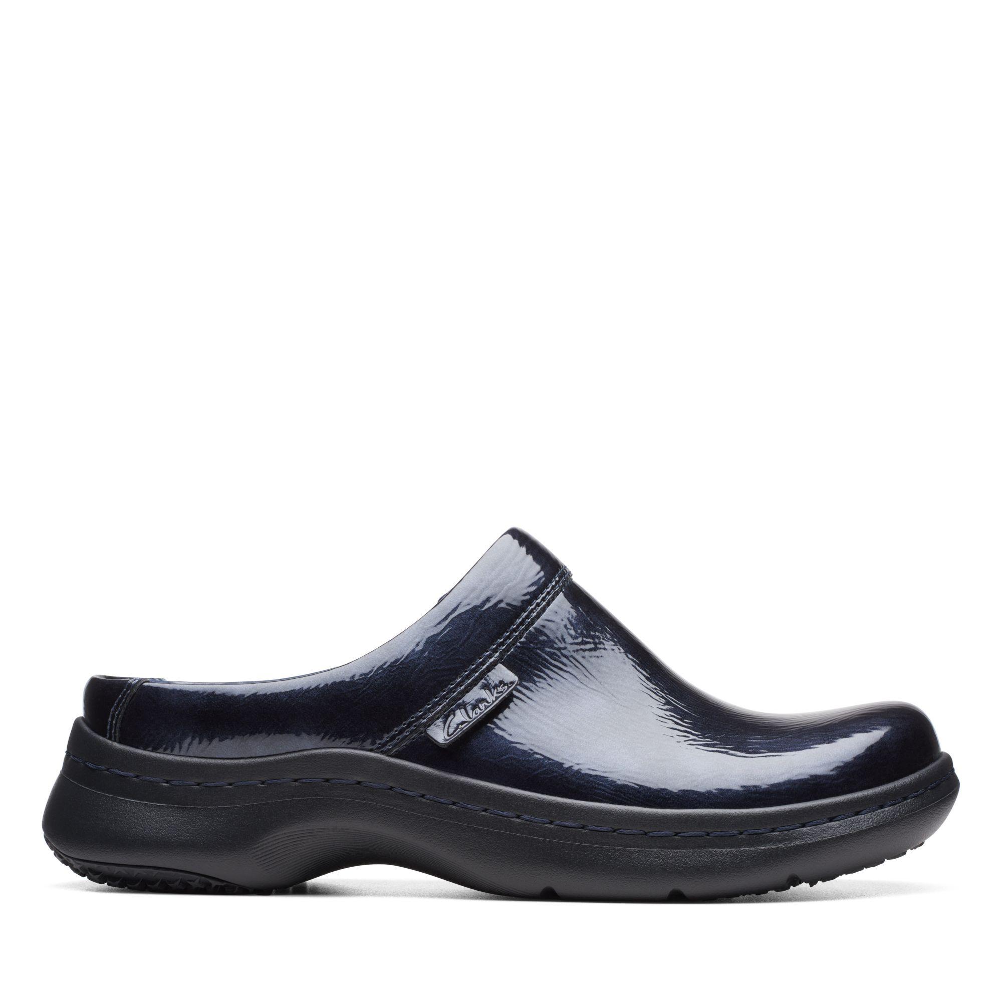 Clarks Pro Clog in Blue Lyst