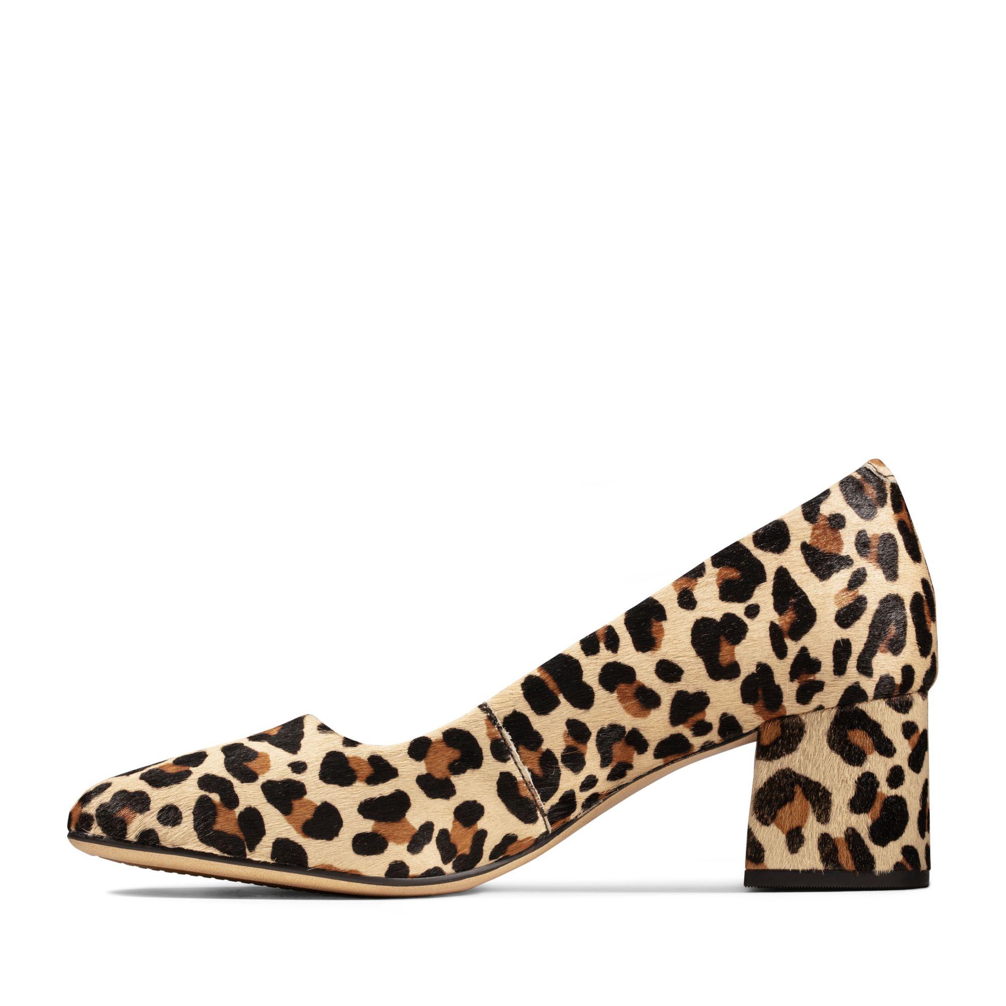 clarks sheer rose leopard