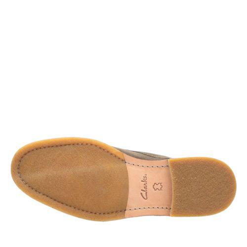 clarkdale moon olive suede
