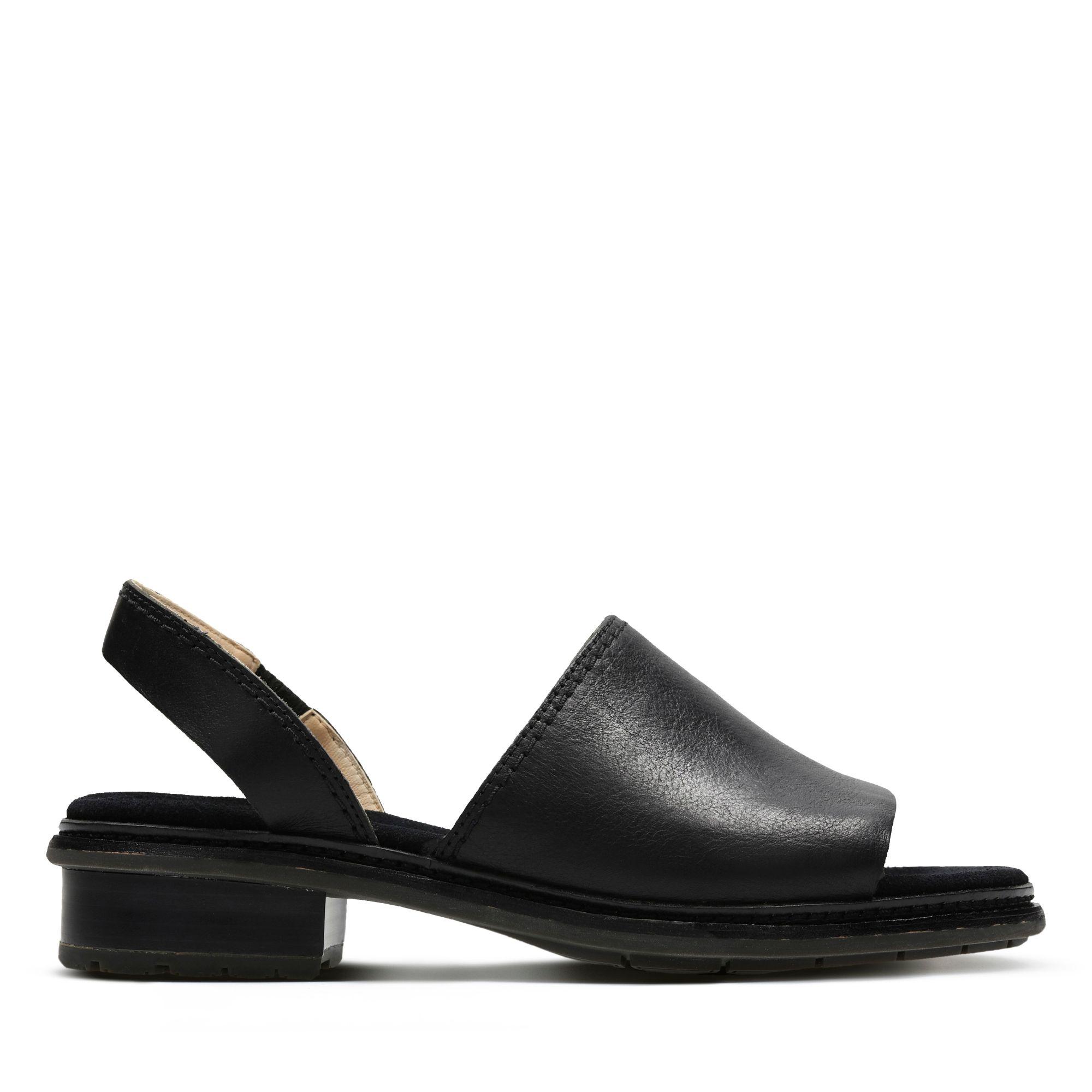 Clarks Leather Trace Stitch in Black - Lyst