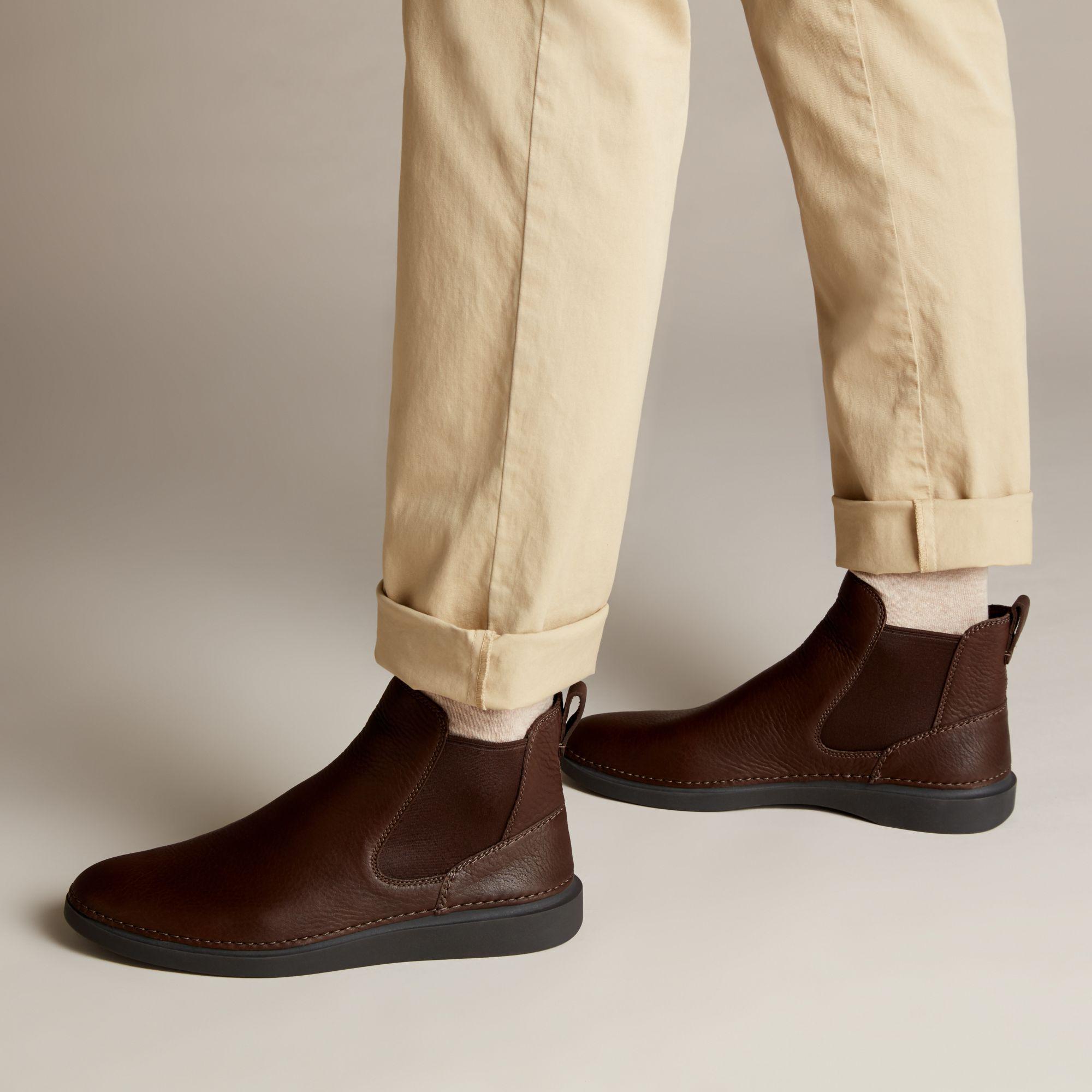 clarks hale mid chelsea boot