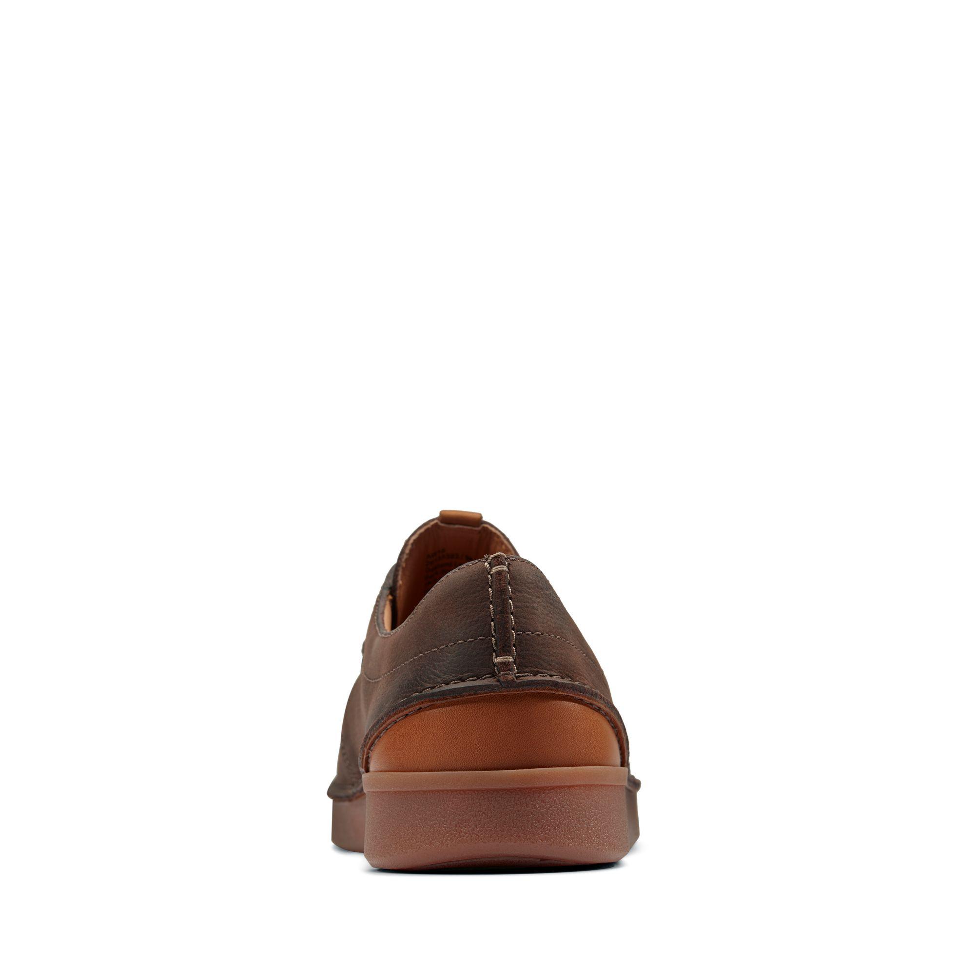 Clarks Oakland Lace in Dark Brown Leather (Brown) for Men | Lyst
