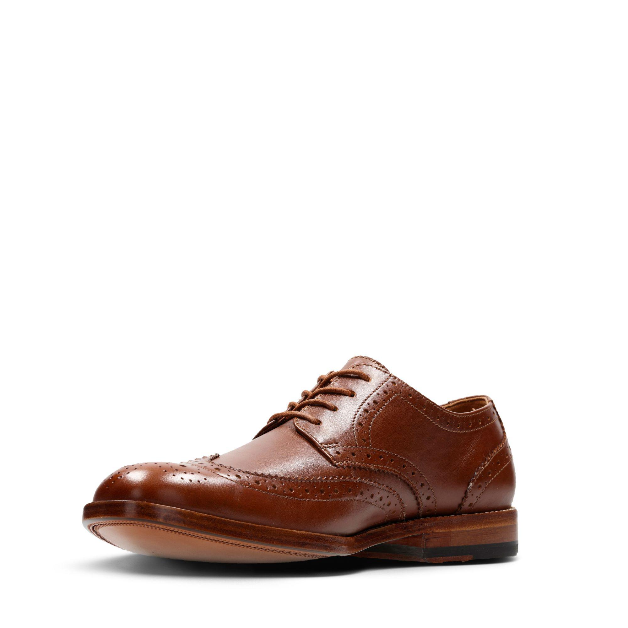 Clarks Leather James Wing in Tan Leather (Brown) for Men - Lyst