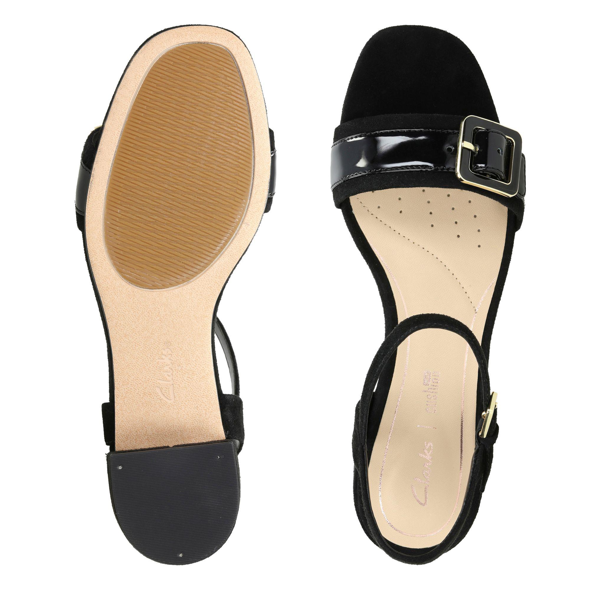 clarks orabella shine sandals