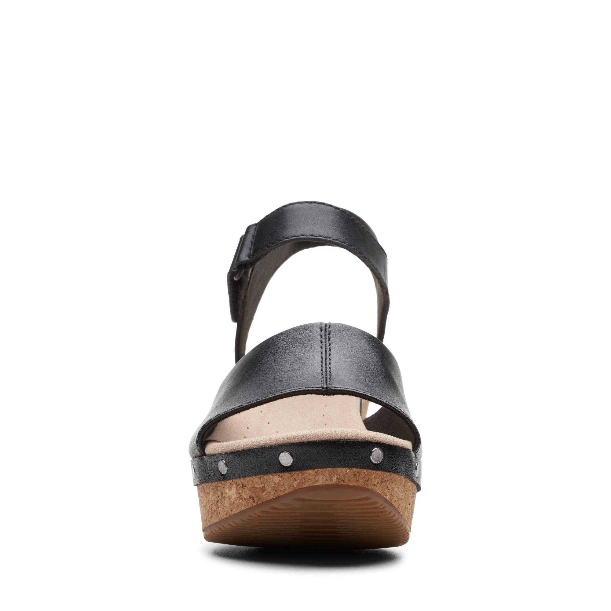 clarks annadel clover wedge sandal