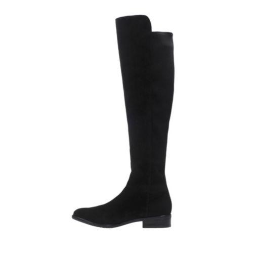 caddy belle black suede boots