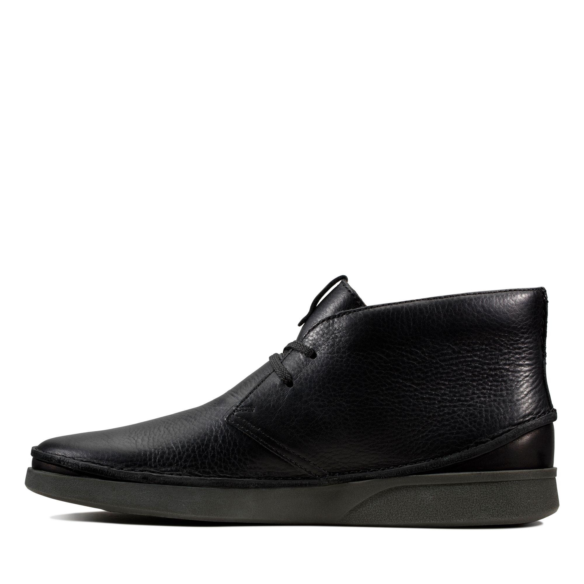 Clarks Leather Oakland Rise in Black Leather (Black) for Men - Lyst