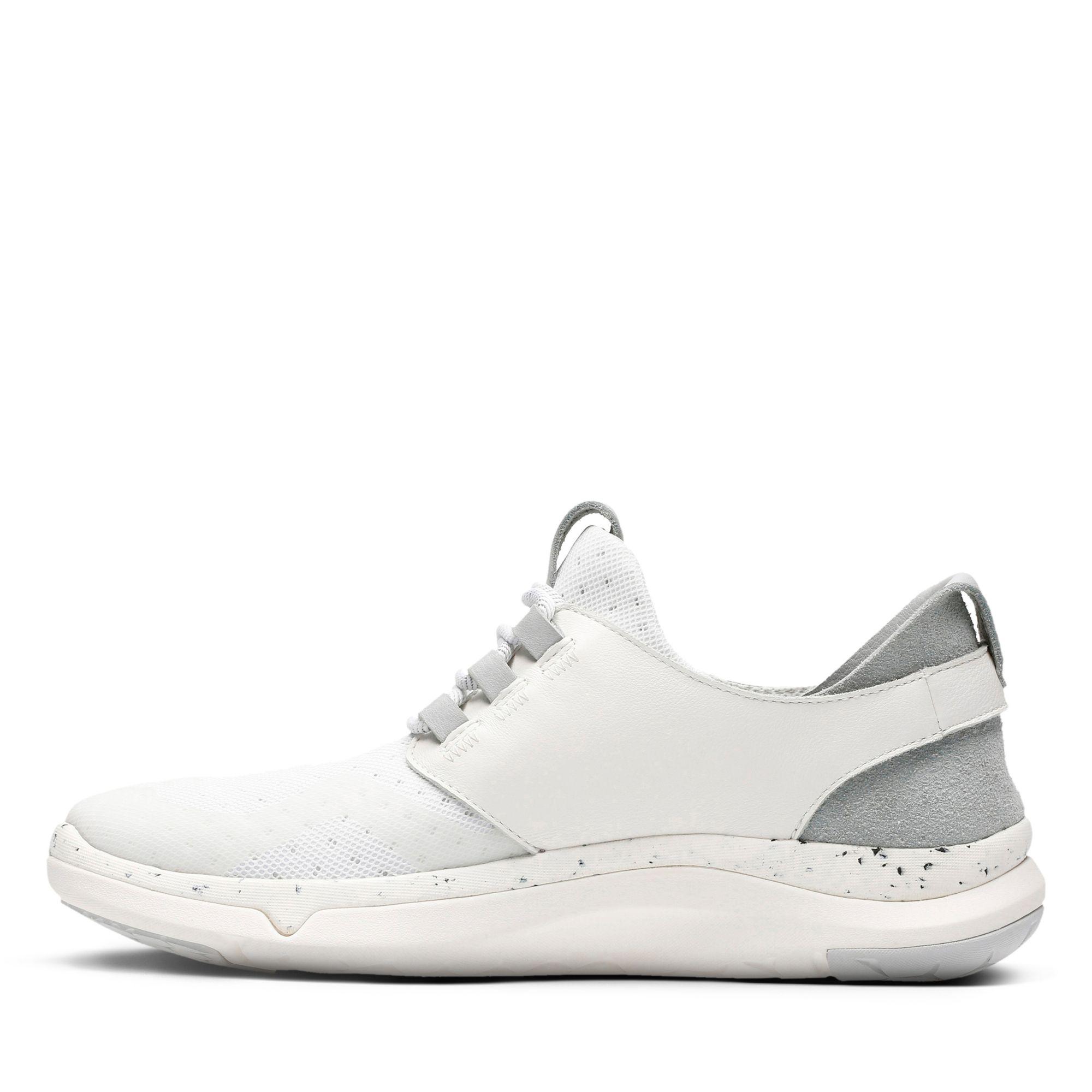 Clarks Leather Privo Motion in White/Grey (White) for Men - Lyst