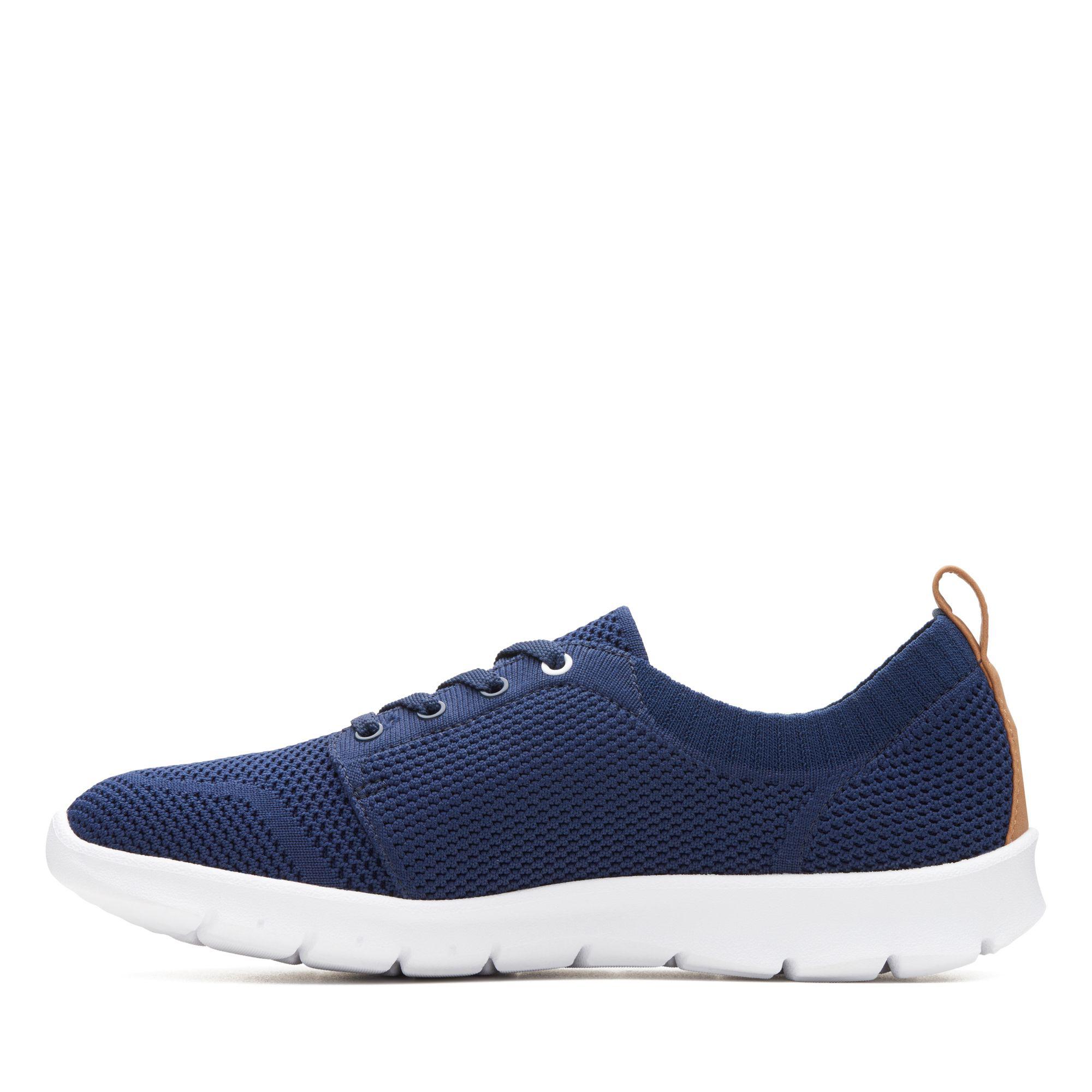 Clarks Lace Step Allena Sun in Navy (Blue) - Lyst