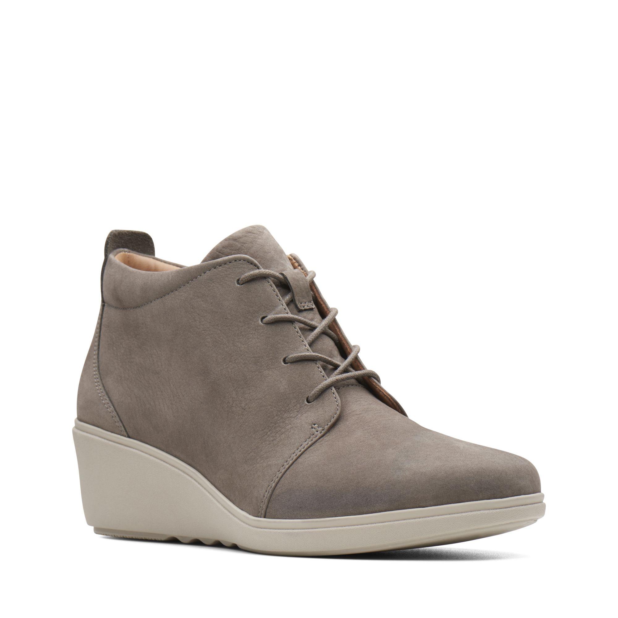 Clarks Rubber Un Tallara Eva in Taupe Nubuck (Brown) | Lyst