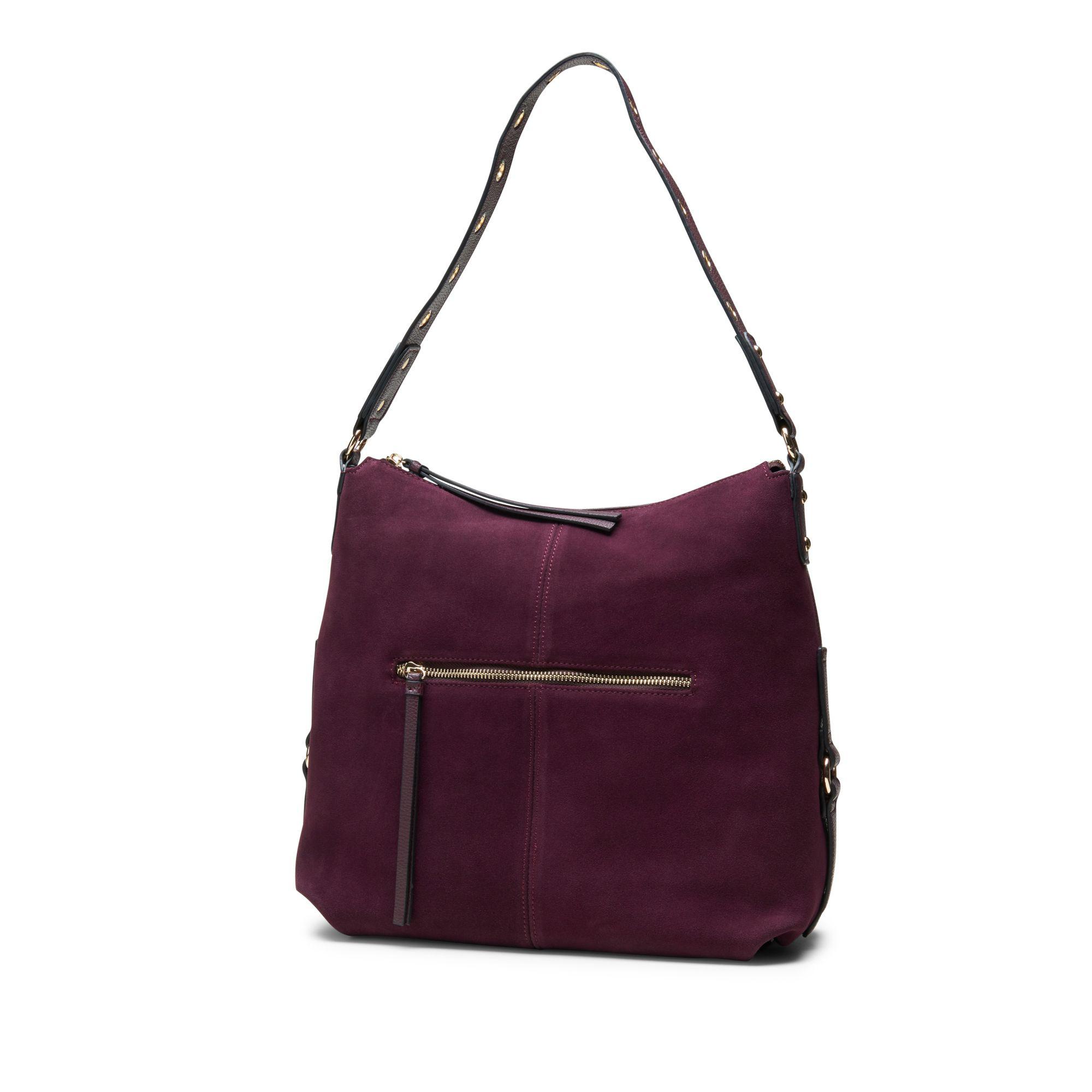 clarks purple handbag