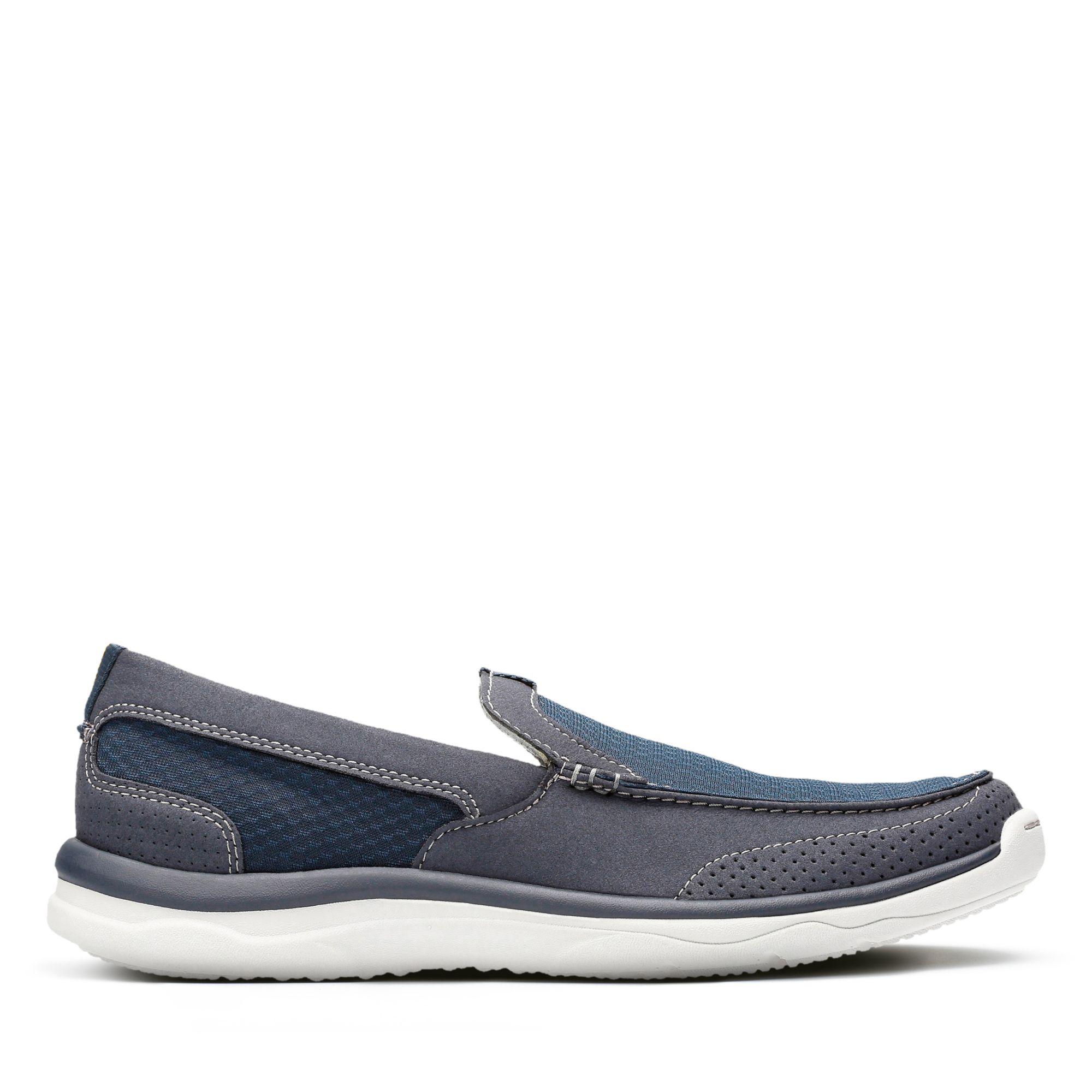 Clarks Cloudsteppers Maruss Step Cushion Soft Slip-on Shoes in Blue for Men  | Lyst