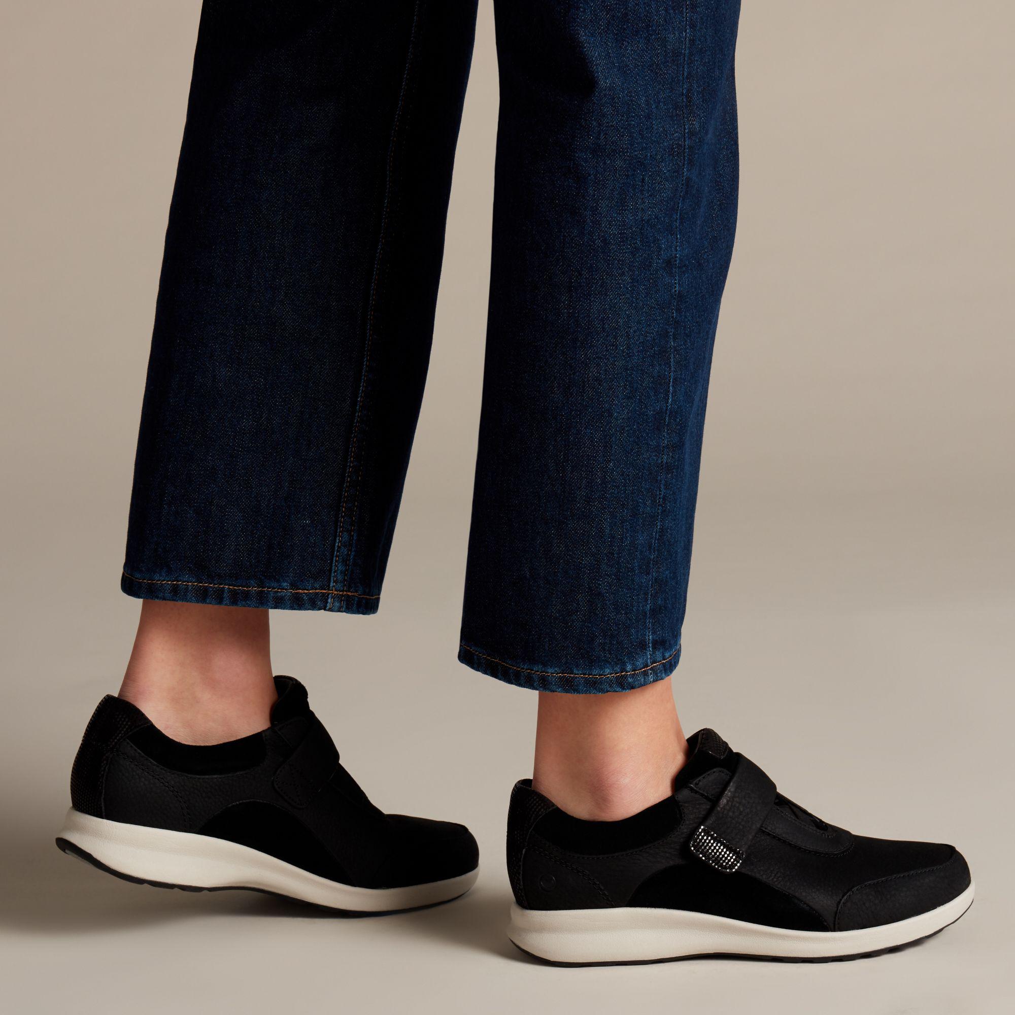Clarks Leather Un Adorn Lo in Black - Save 58% - Lyst
