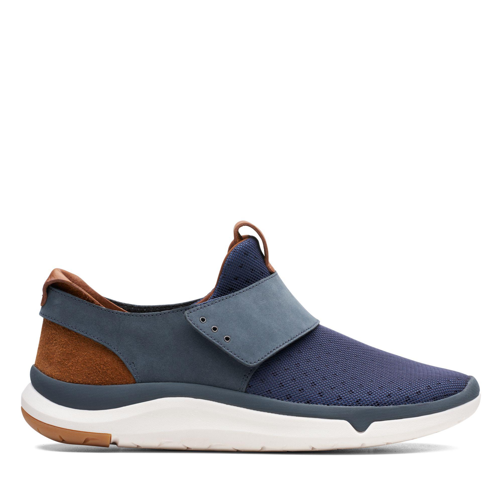 Clarks Leather Privo Flux in Navy (Blue) for Men Lyst