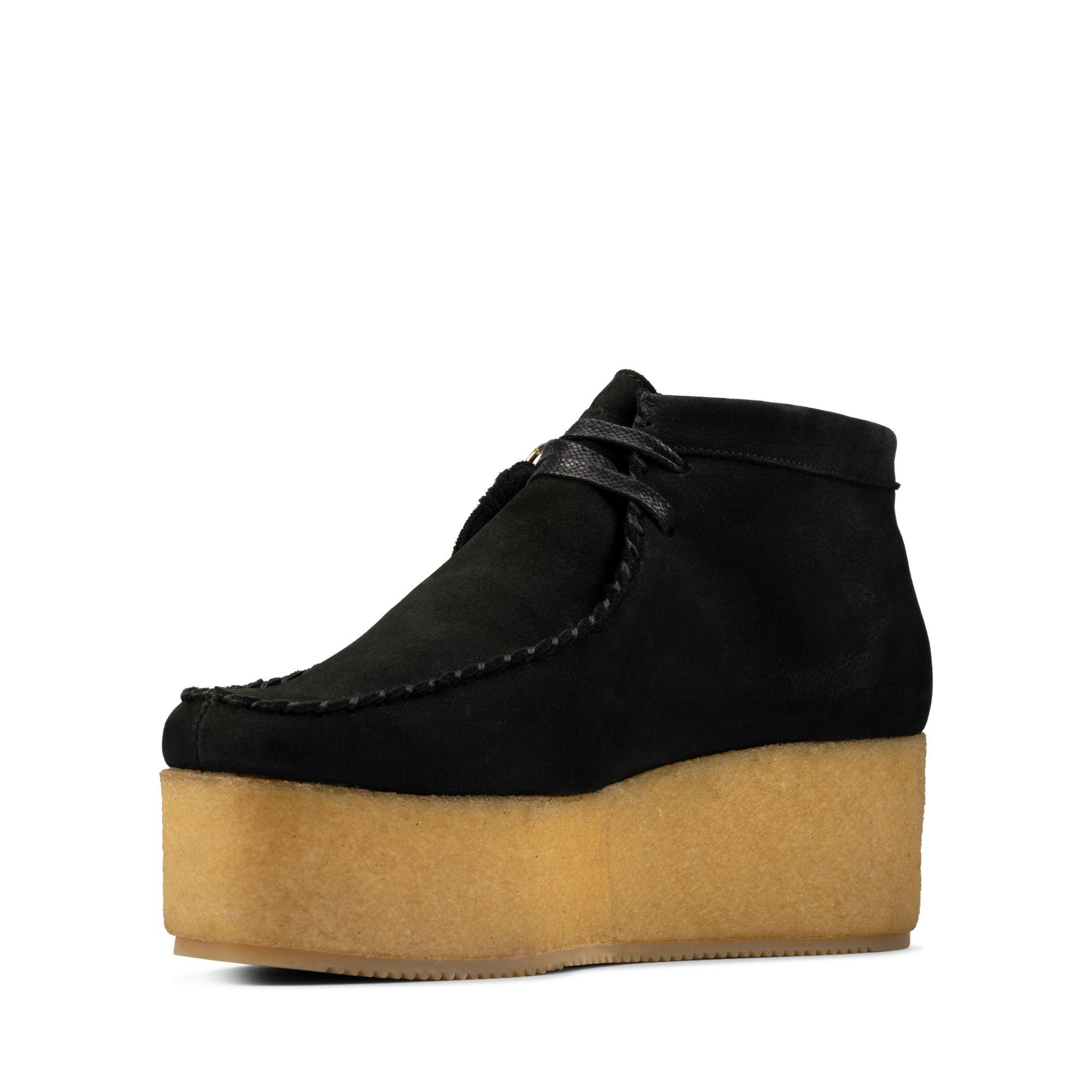 platform wallabees