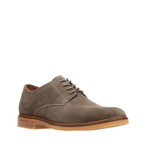 clarkdale moon olive suede