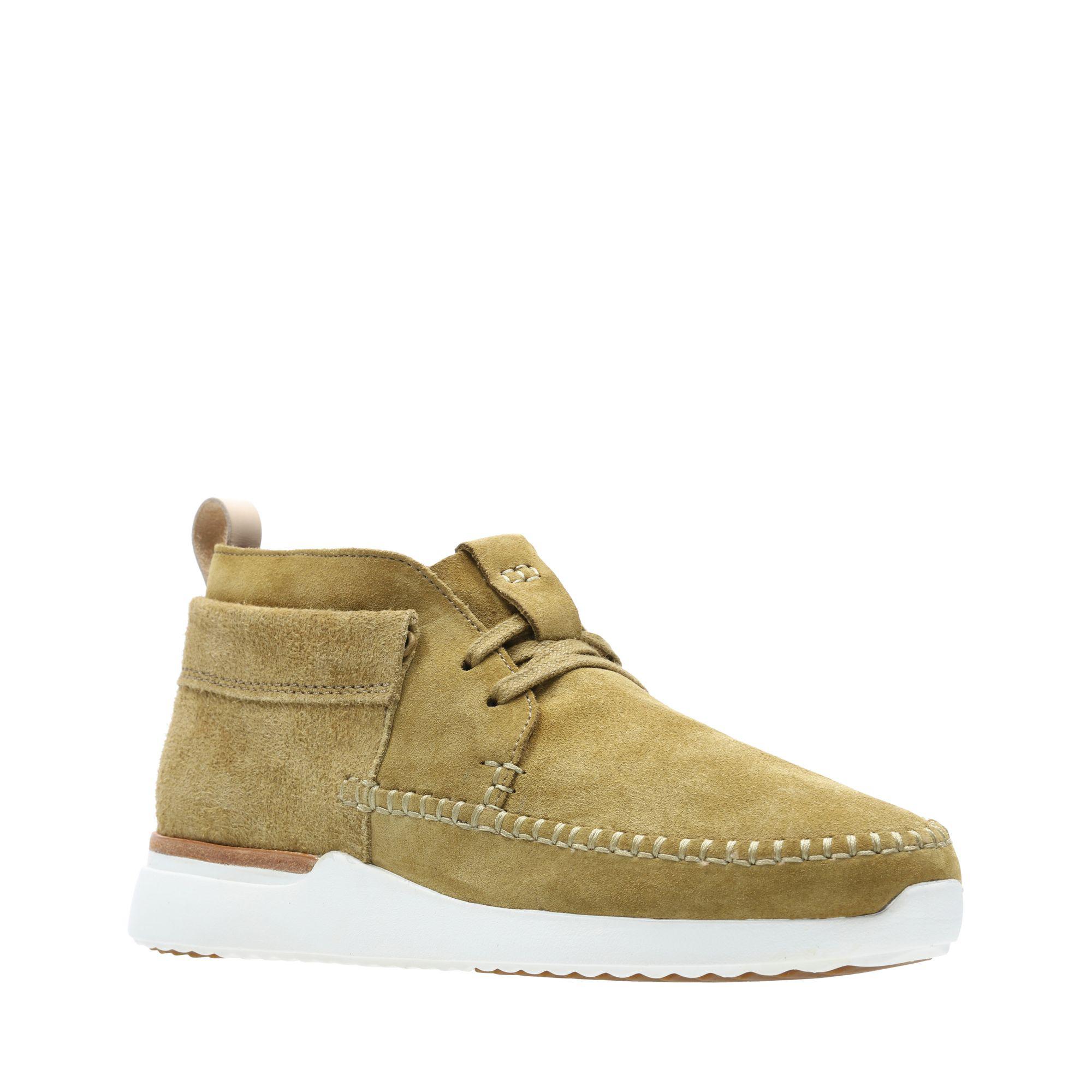 Clarks Suede Tor Track Mid for Men - Lyst