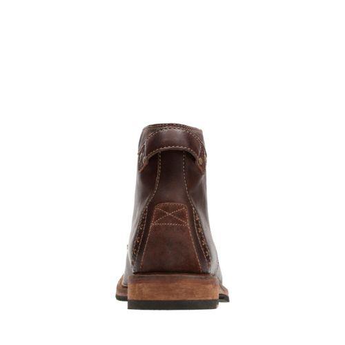 clarkdale bud mahogany leather