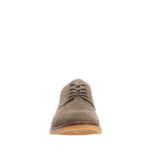 clarkdale moon olive suede